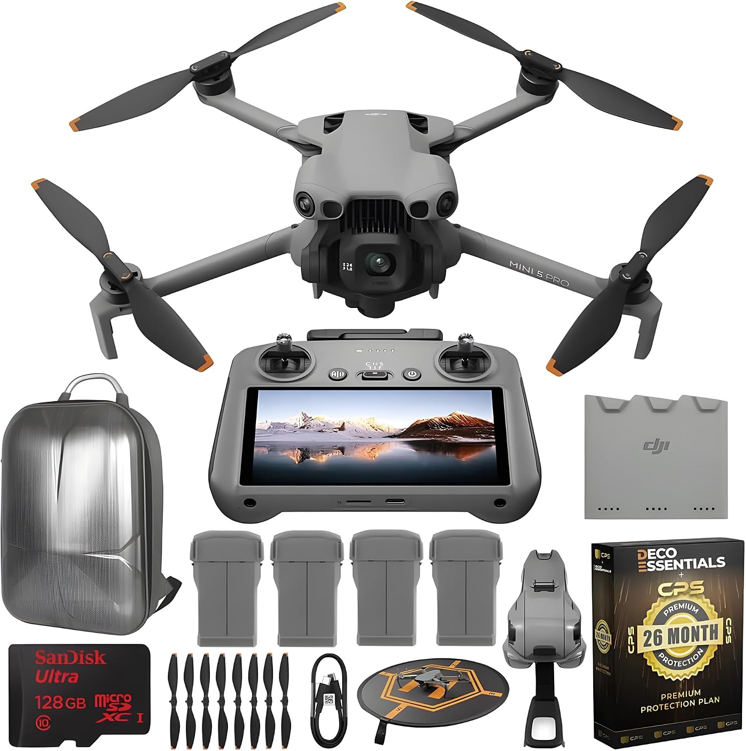 DRONE DJI MINI 5 PRO FLY MORE COMBO CON RC 2 Y 4 BATERÍAS - 1