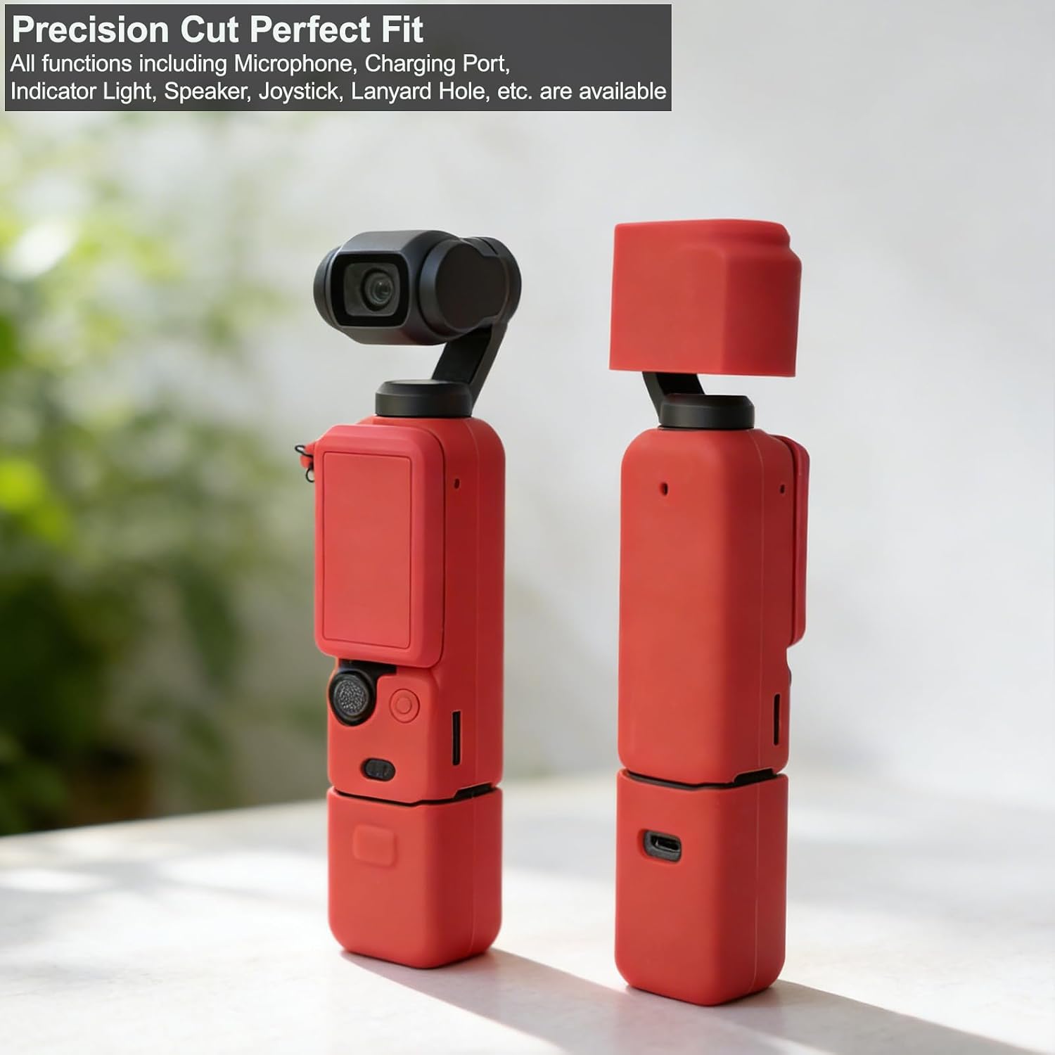 CARCASA PARA DJI OSMO POCKET 3 / XTRA MUSE FREVYVE ROJA - 4