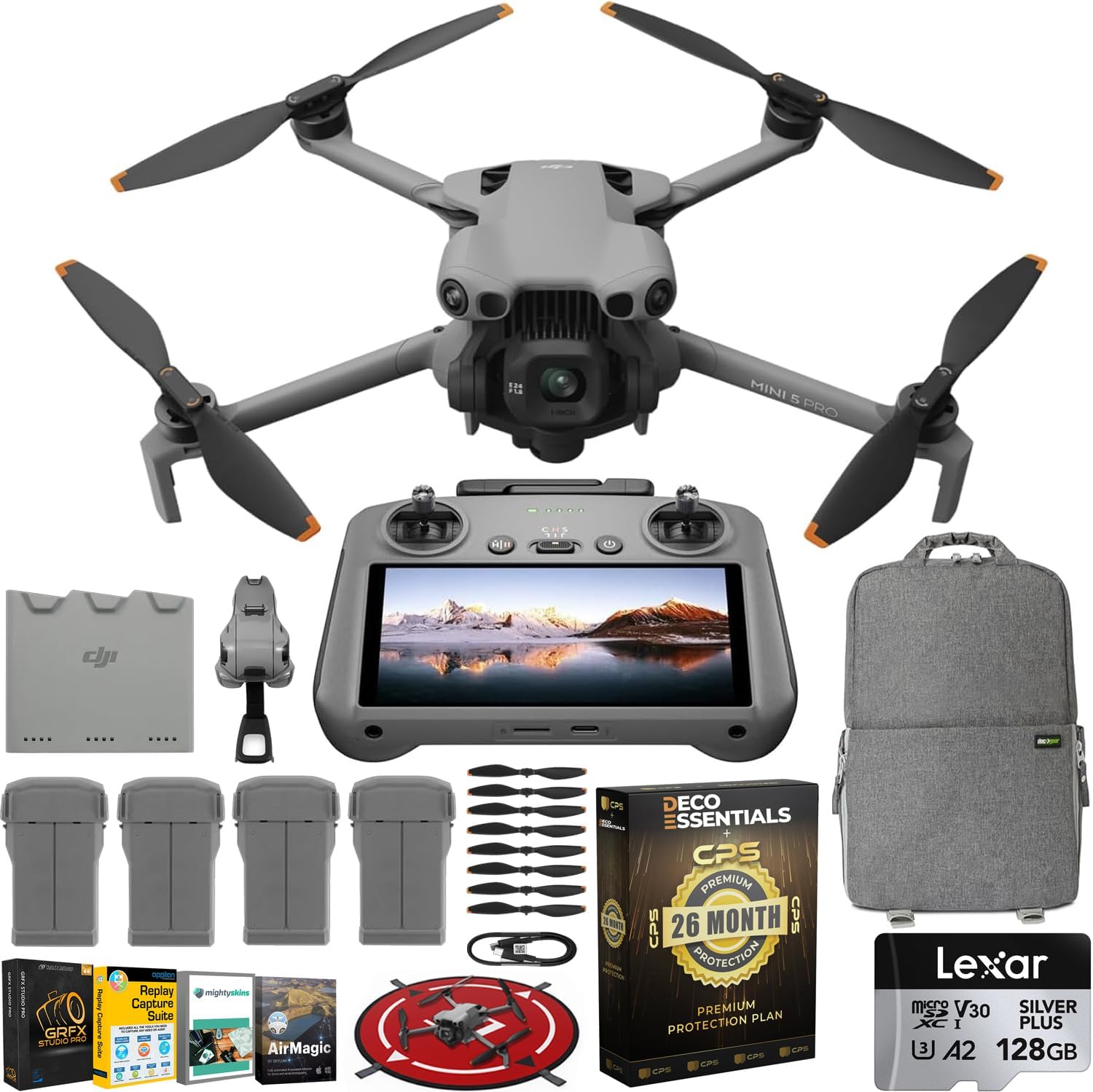 DRONE DJI MINI 5 PRO FLY MORE COMBO TAUPE - 1