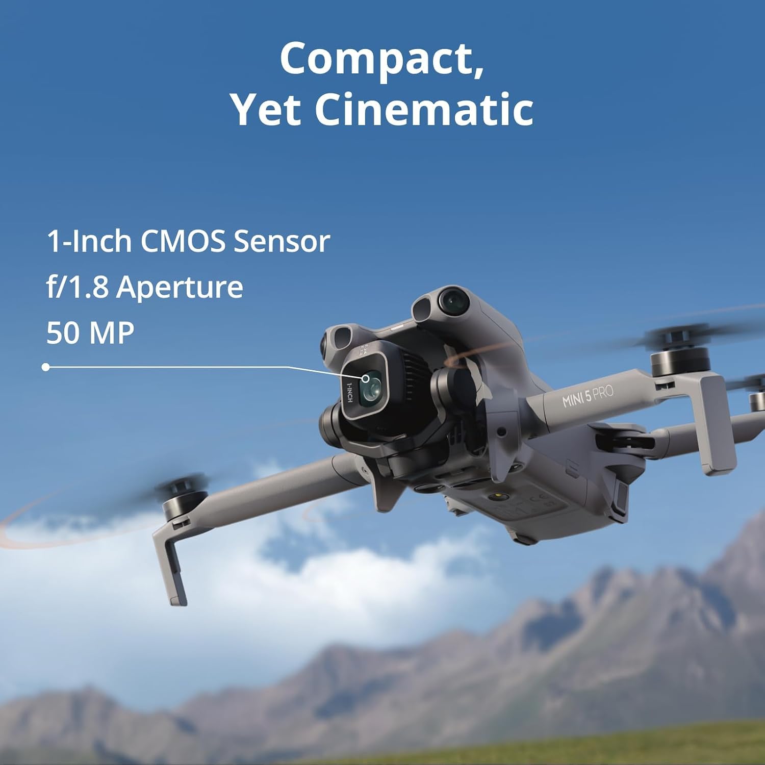 DRONE DJI MINI 5 PRO FLY MORE COMBO TAUPE - 2