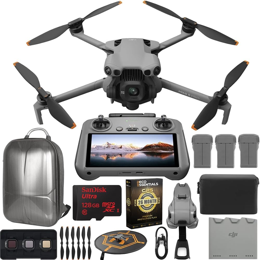 DRONE DJI MINI 5 PRO FLY MORE COMBO PLUS CON RC 2 Y SENSOR CMOS 1 PULG - 1
