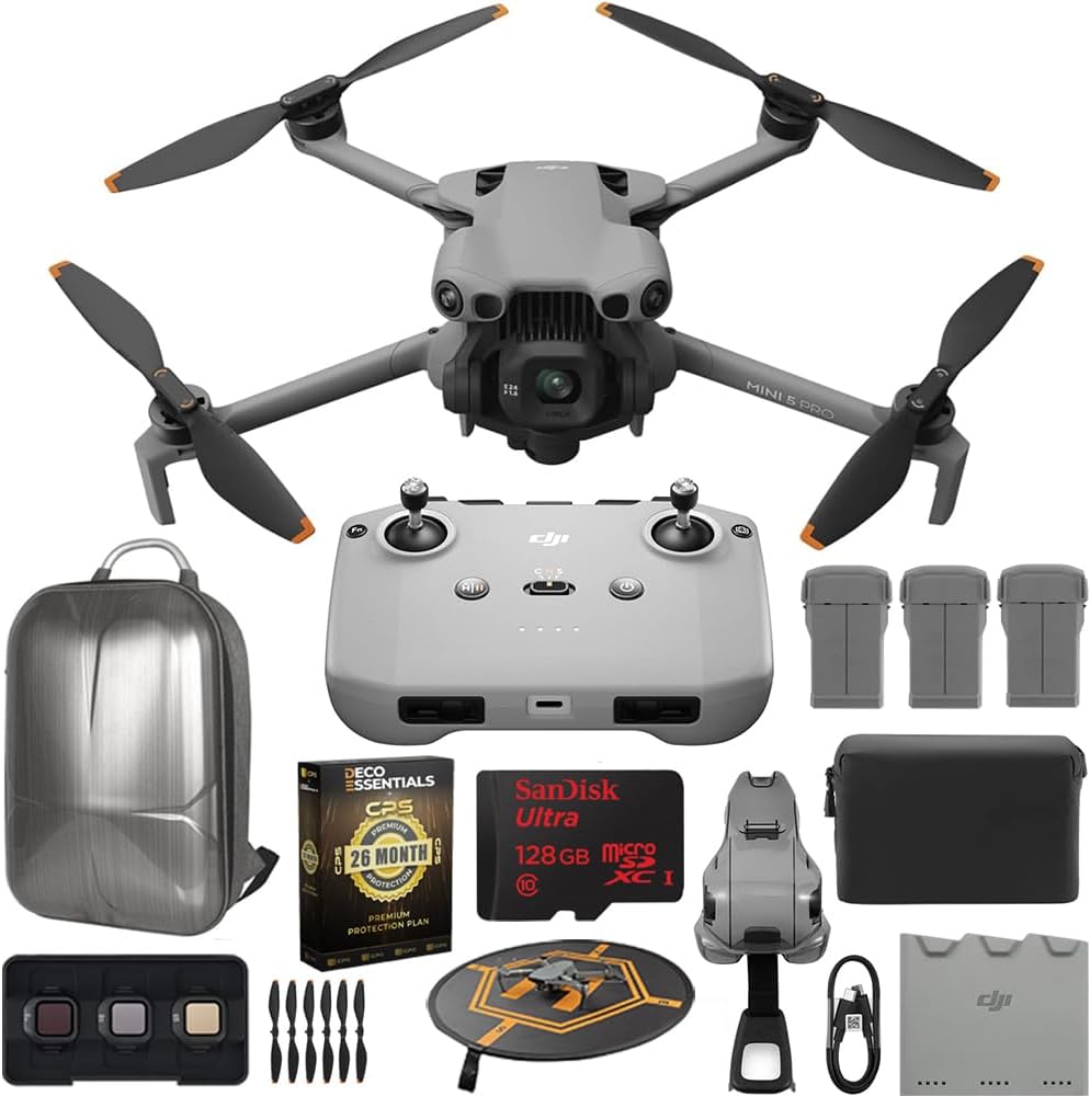 DRONE DJI MINI 5 PRO FLY MORE COMBO CON RC-N3 Y 3 BATERÍAS - 1