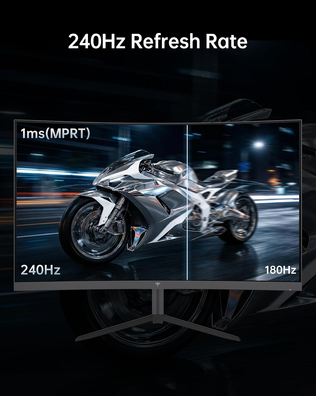 MONITOR CURVO KTC H24S17P 24 PULGADAS 240HZ FHD 1500R - 2
