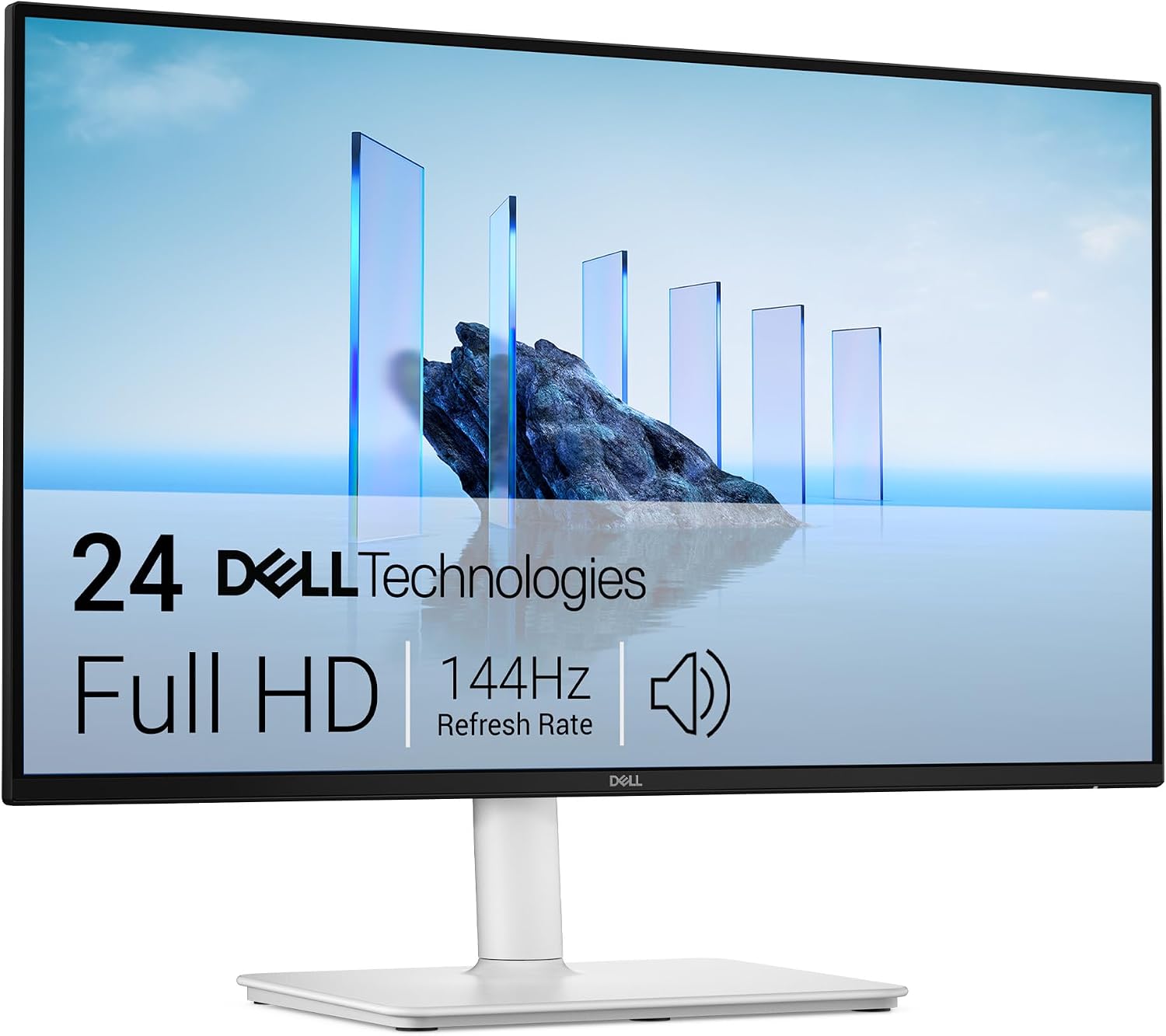 MONITOR DELL 24 PLUS S2425HSM 23.8 PULGADAS FHD 144HZ 1MS BLANCO CENIZA - 1
