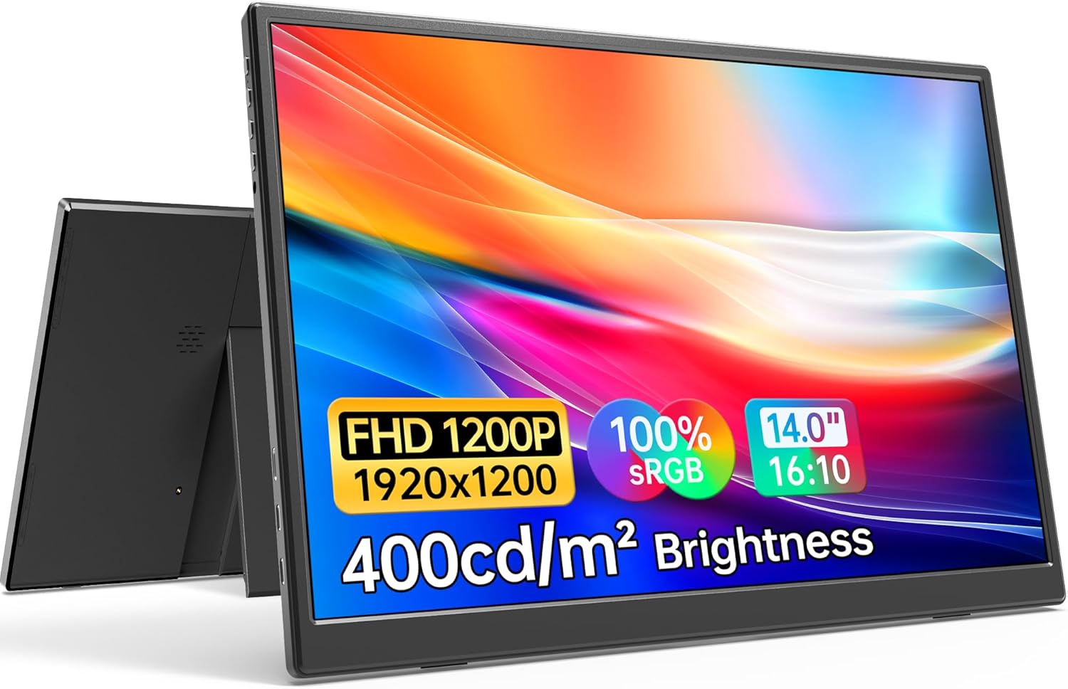MONITOR PORTÁTIL ANYUSE 14' FHD USB-C HDMI HDR - 1
