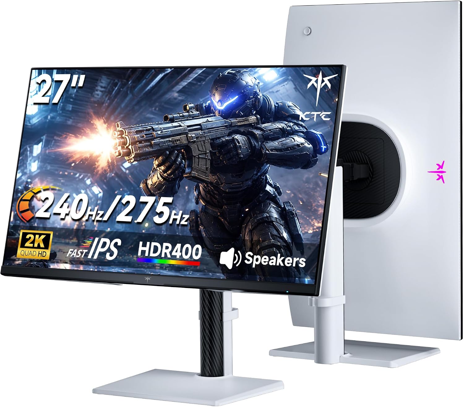 MONITOR KTC GAMING 27 PULGADAS 2K QHD 275HZ FAST IPS H27E6S - 1