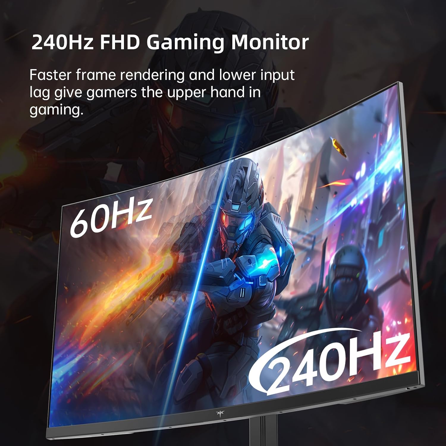 MONITOR CURVO PARA GAMING KTC H32S17F 32 PULGADAS 240HZ FHD 1500R HDR - 2