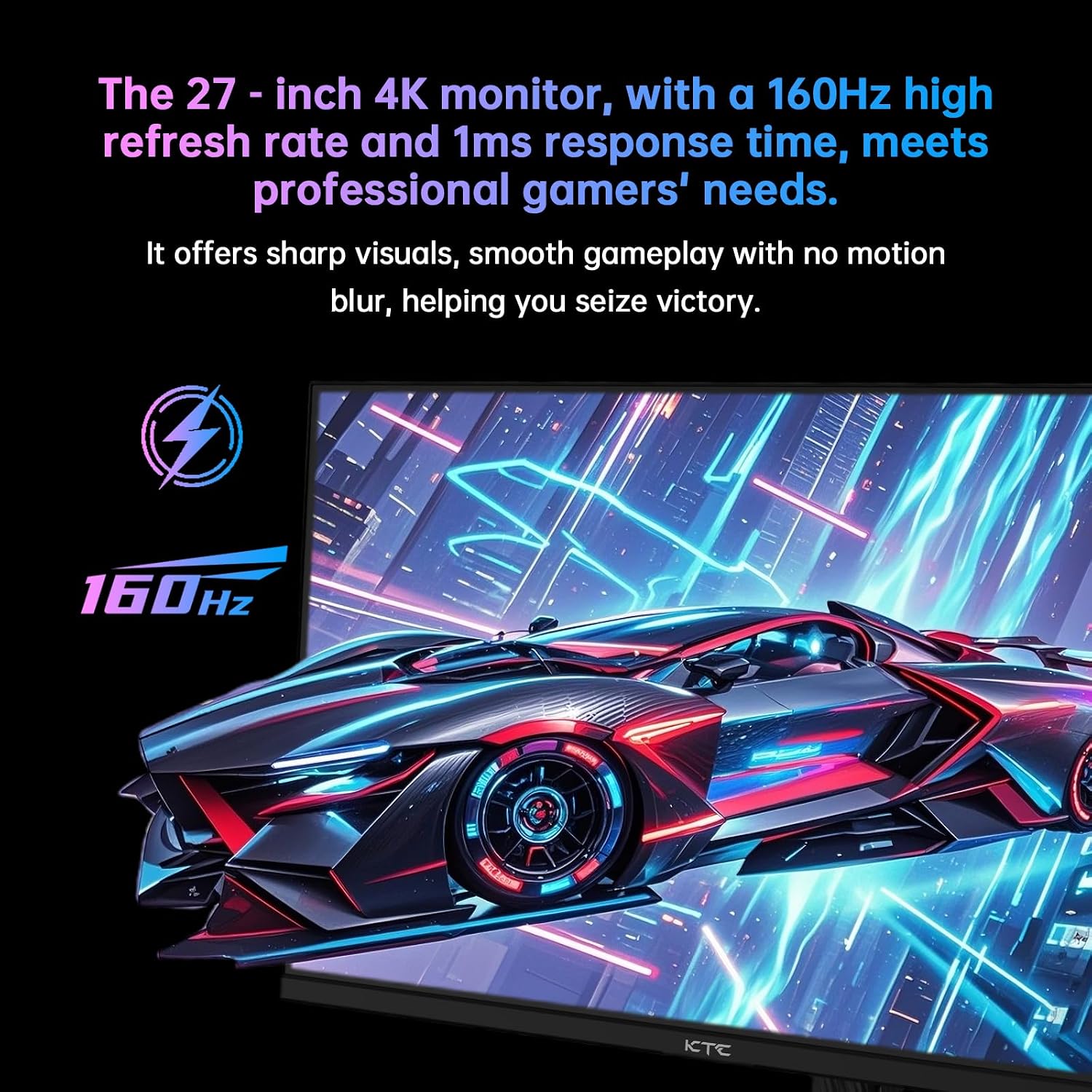 MONITOR 27 PULGADAS KTC 4K UHD 160HZ FAST IPS - 2