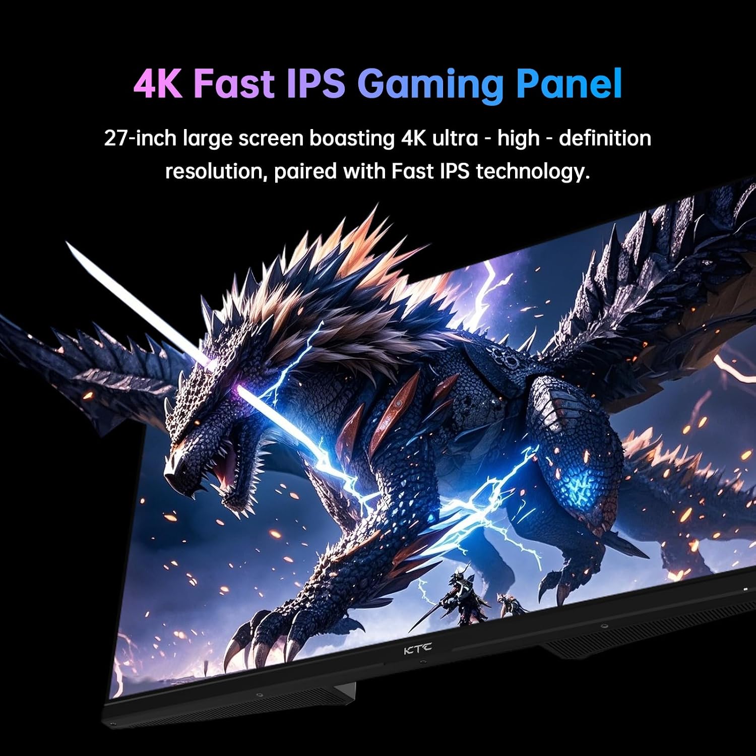 MONITOR 27 PULGADAS KTC 4K UHD 160HZ FAST IPS - 3