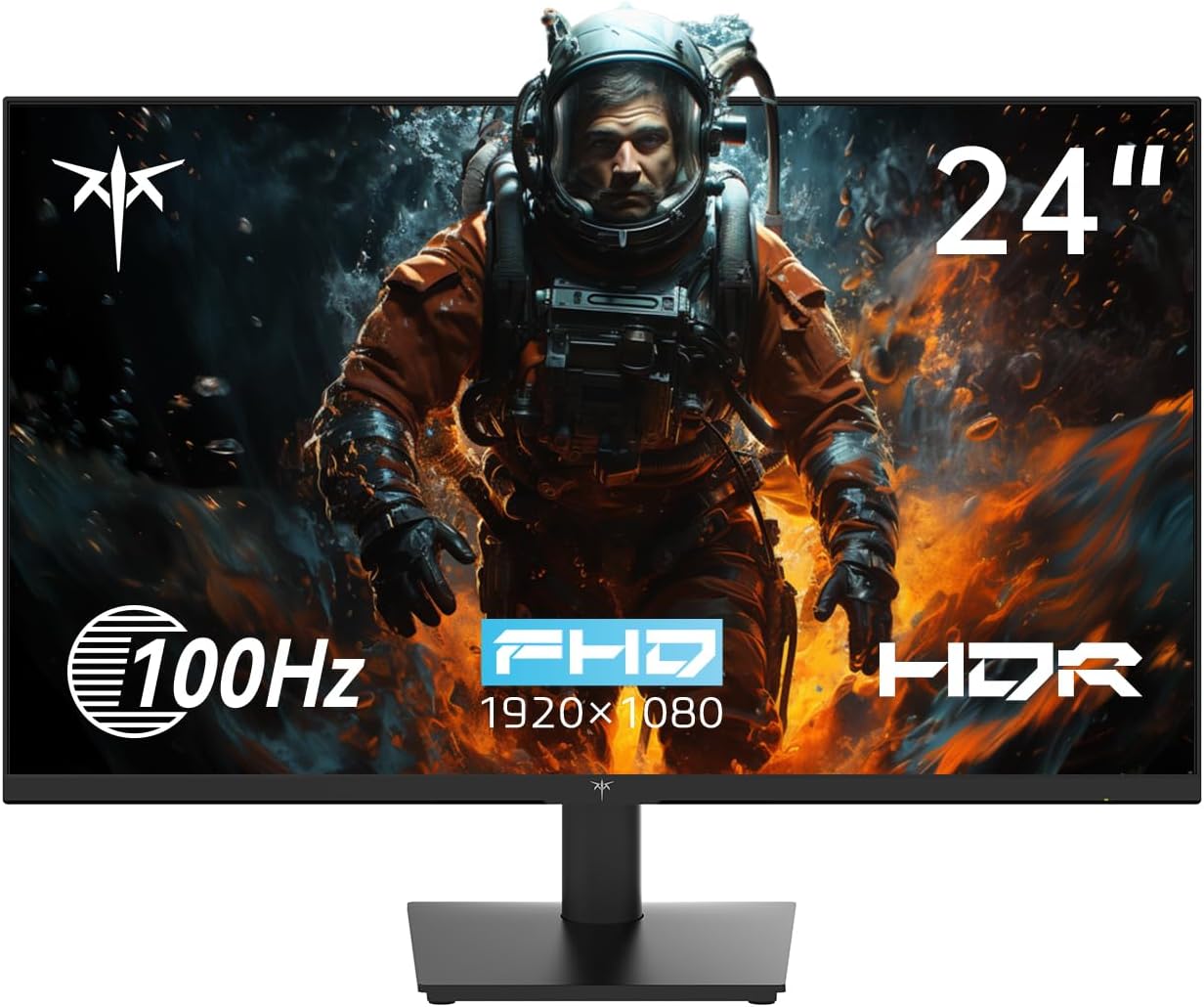 MONITOR KTC 24 PULGADAS FHD 1080P 100HZ CUIDADO DE OJOS - 1