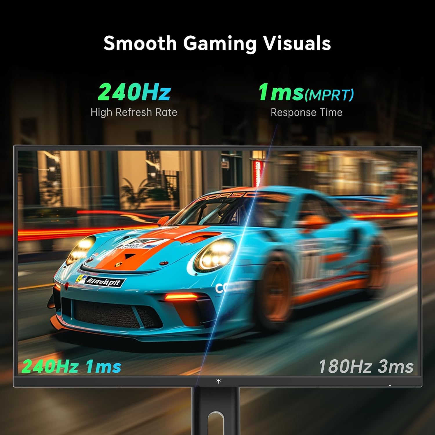 MONITOR KTC GAMING 27 PULGADAS 240HZ FHD H27F7 - 2