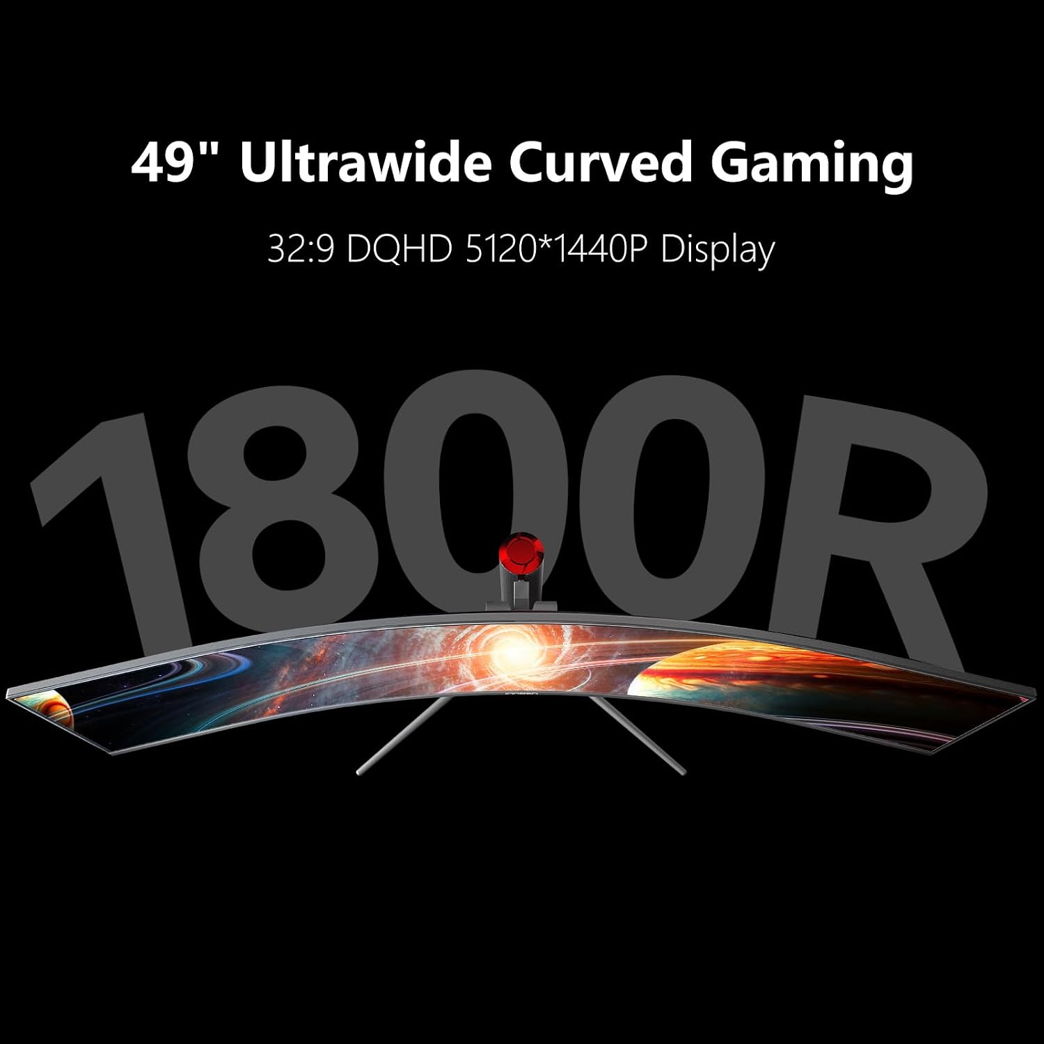 MONITOR CURVO ULTRAWIDE INNOCN 49C1R 49' 5K2K 120HZ 32:9 - 3