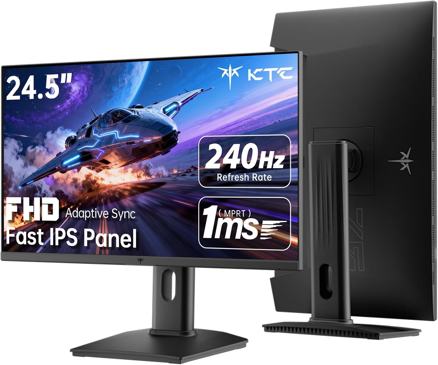 MONITOR PARA GAMING KTC H25T7-3 24.5 PULGADAS 240HZ FHD FAST IPS - 1