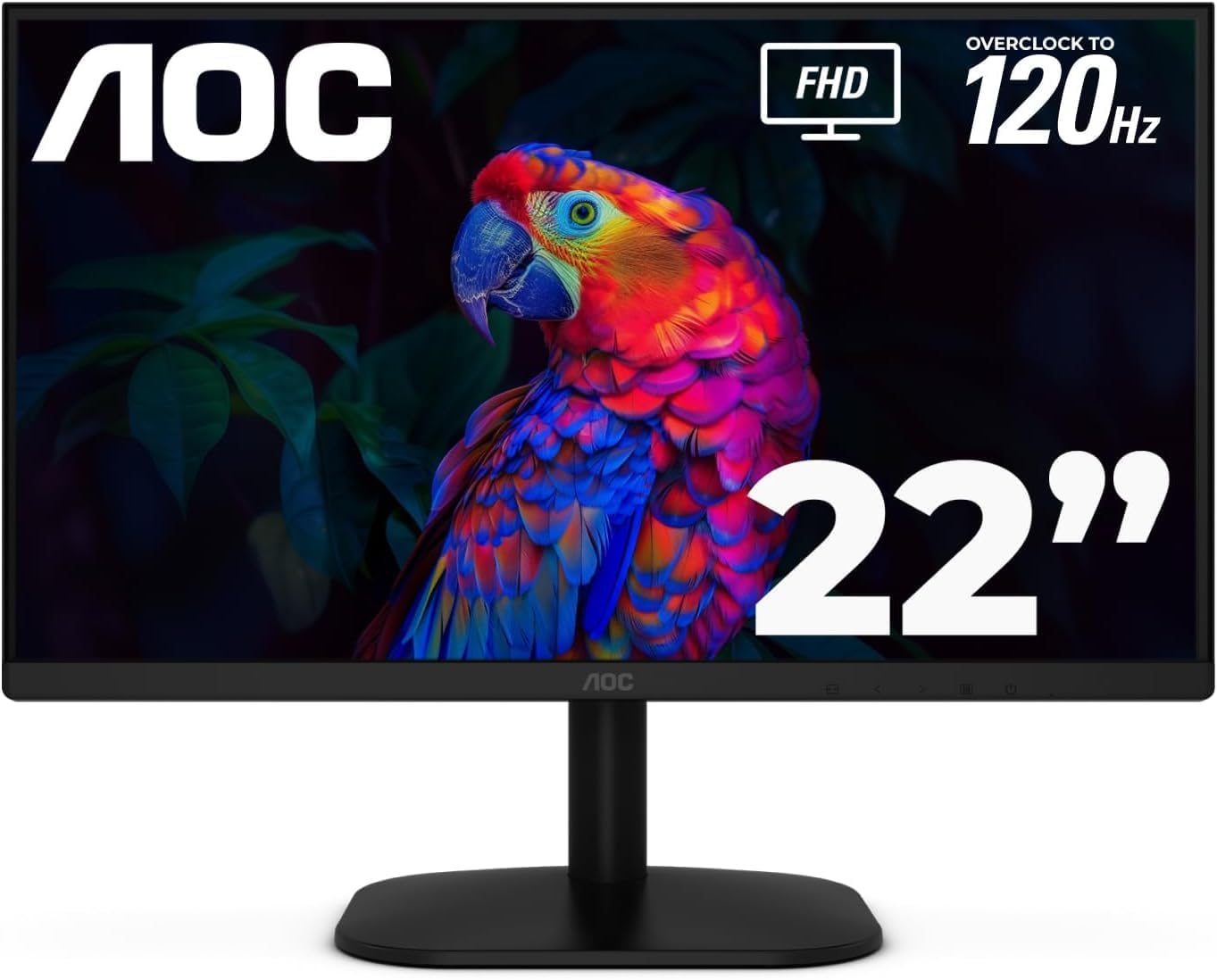 MONITOR DE COMPUTADORA AOC 22B35HM23 22 PULGADAS FHD 120HZ VA HDR - 1