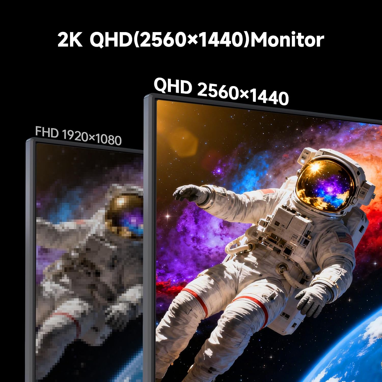 MONITOR DE COMPUTADORA KTC 24 PULGADAS QHD IPS 100HZ - 3