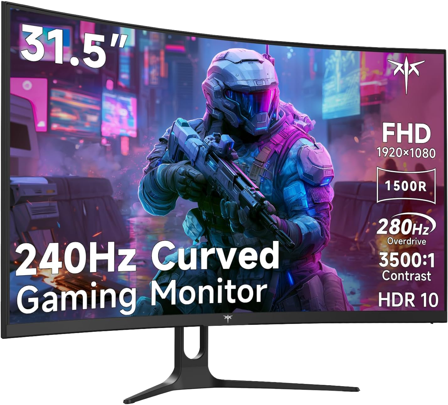 MONITOR CURVO KTC 32 PULGADAS FHD 1080P 280HZ H32C5 - 1