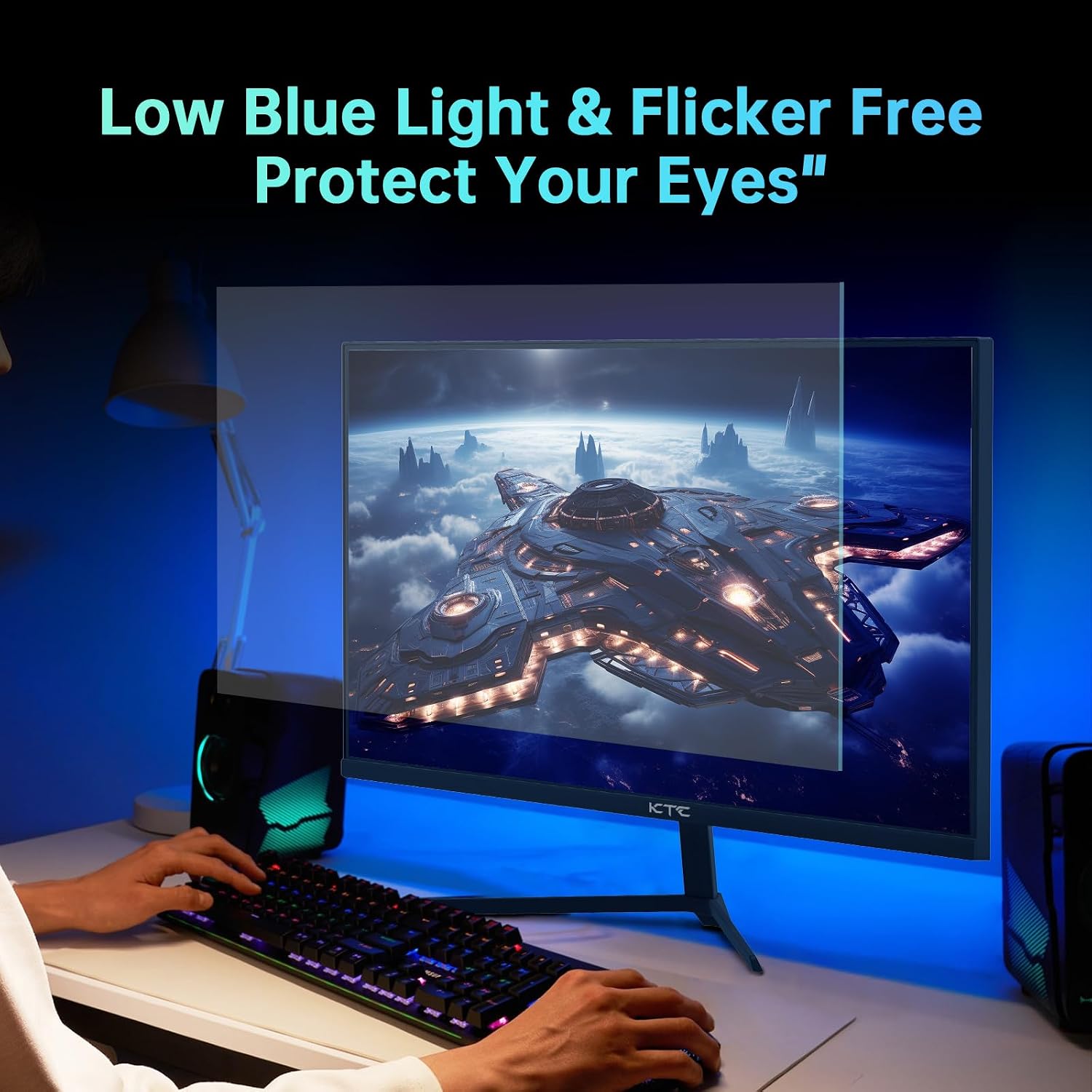 MONITOR 24 PULGADAS KTC FAST IPS 1080P 165HZ 1MS HDR FREESYNC PREMIUM G-SYNC - 5