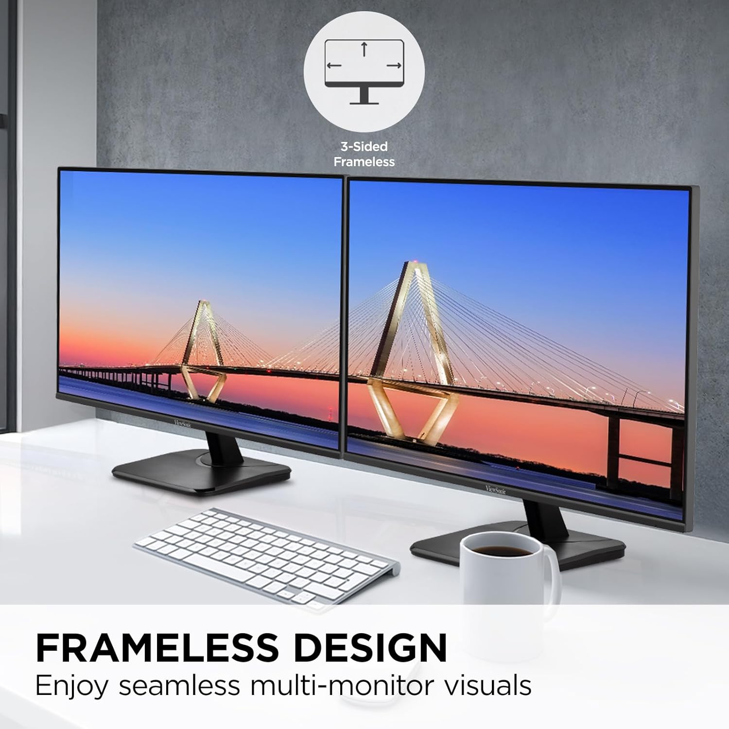 MONITOR VIEWSONIC VA2756A-MHD 27 PULGADAS FULL HD IPS 120HZ - 3