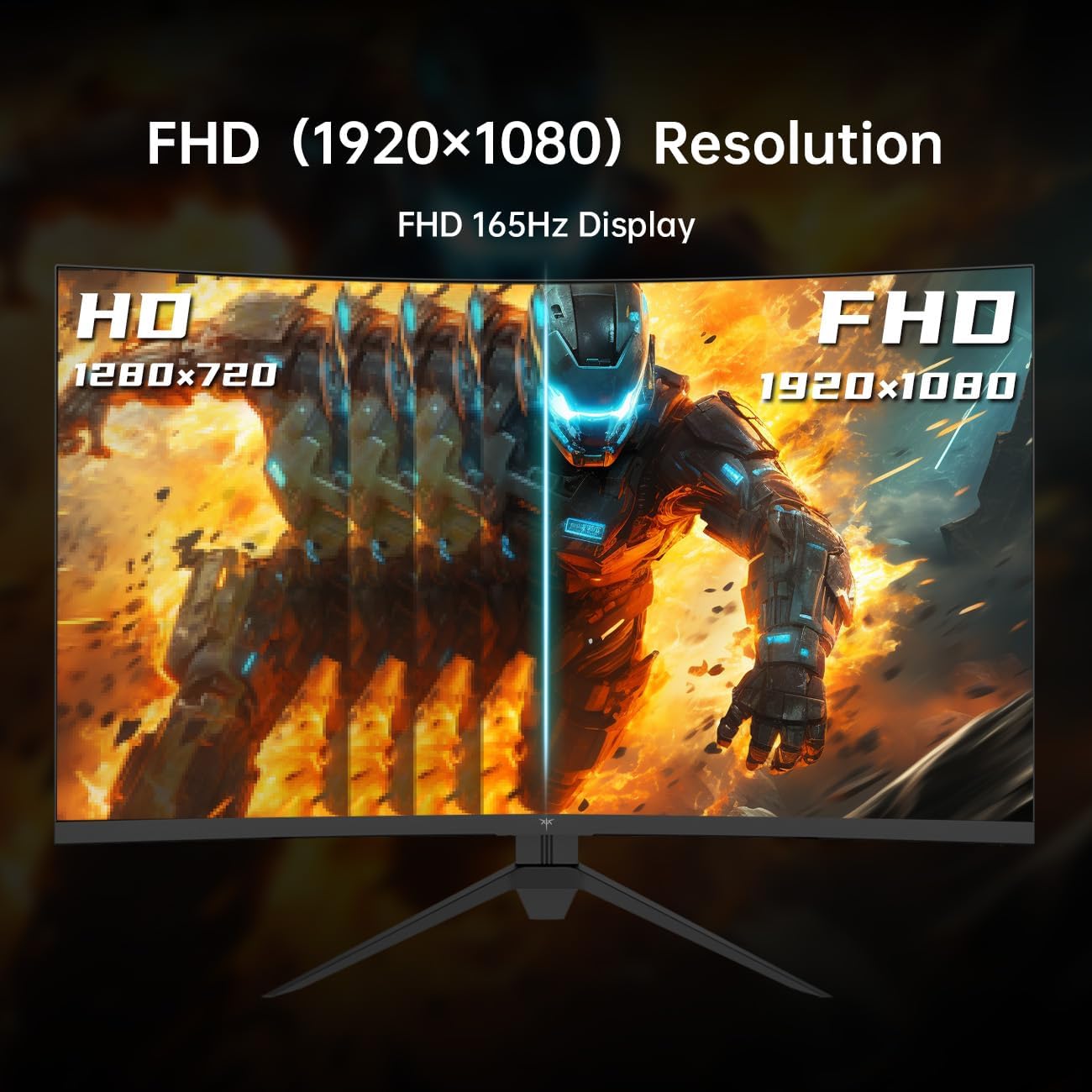 MONITOR CURVO KTC H32S17C 32 PULGADAS FHD 165HZ 1500R - 5