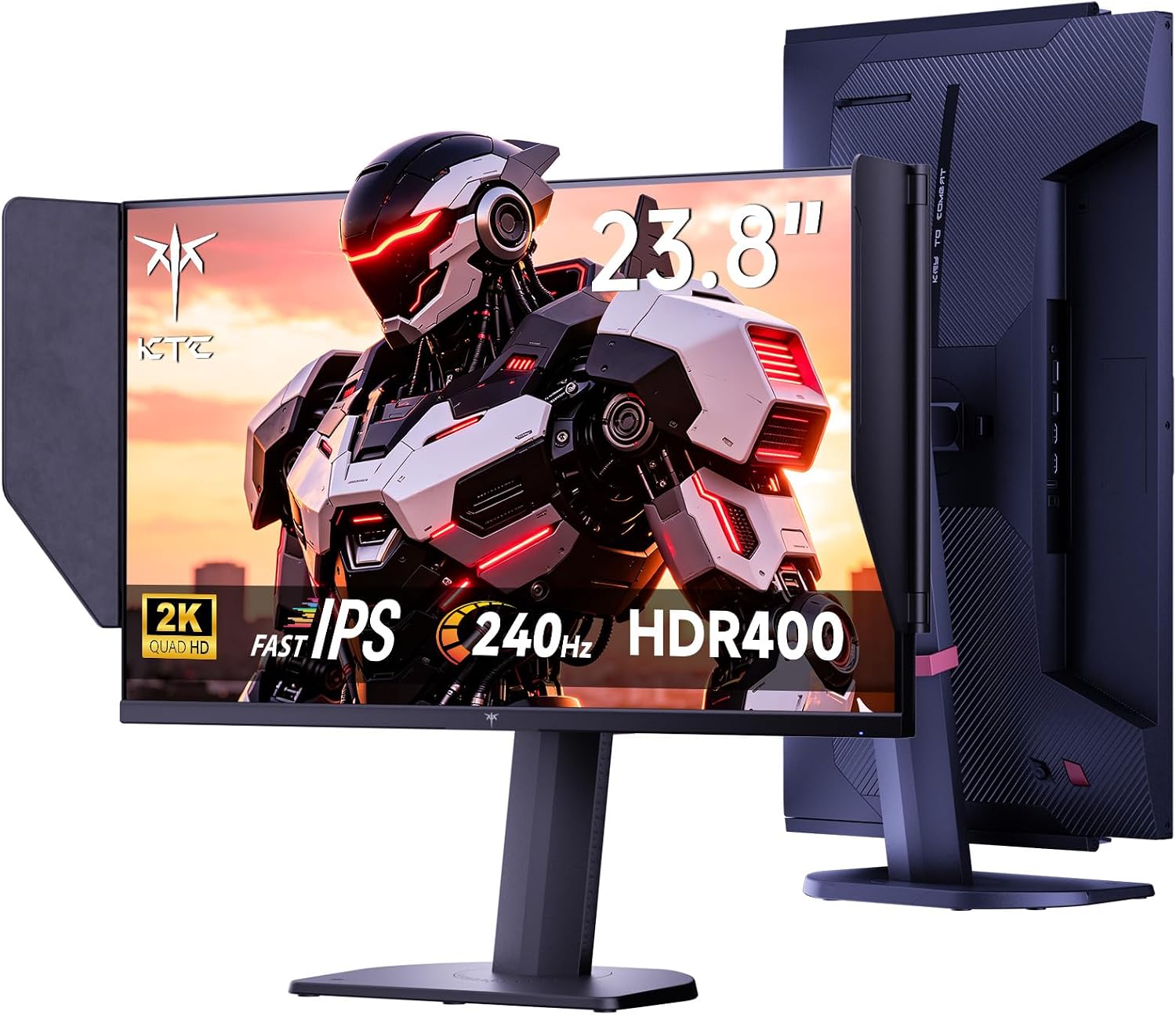 MONITOR KTC 24M1 23.8 PULGADAS QHD 240HZ CON HOOD - 1