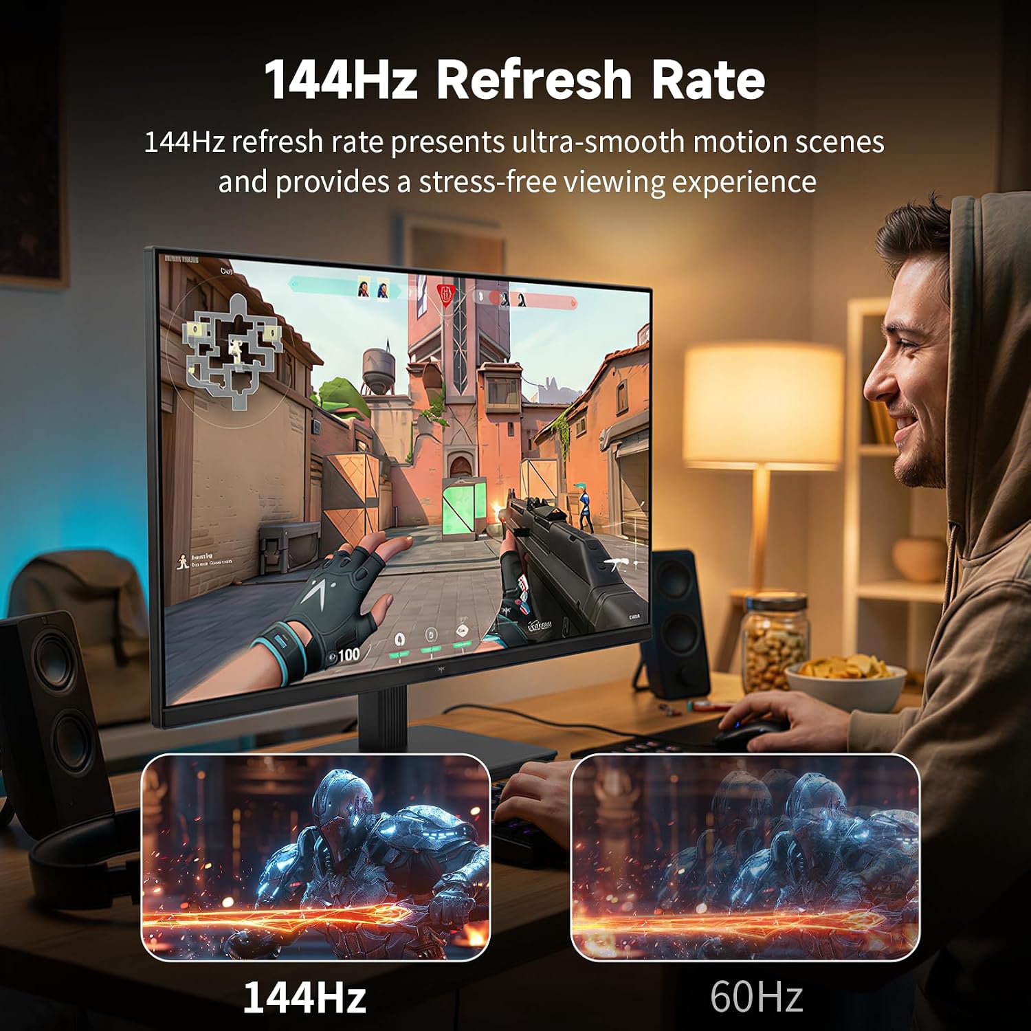 MONITOR KTC GAMING 27 PULGADAS QHD 144HZ FREESYNC Y G-SYNC H27T27S - 3