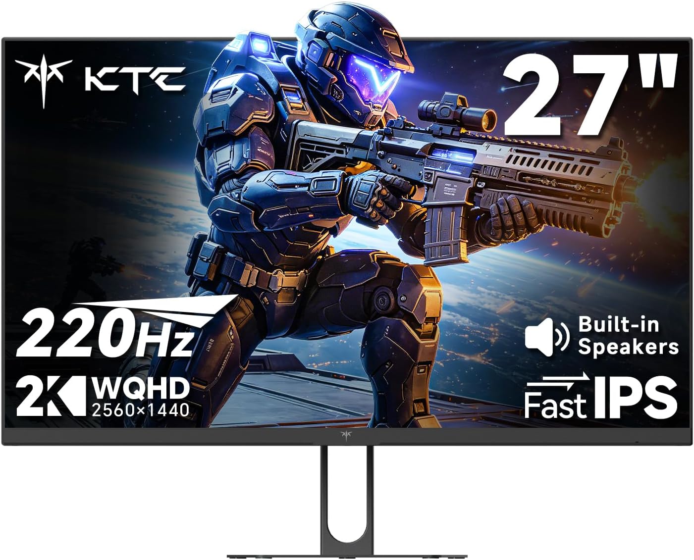MONITOR KTC GAMING 27 PULGADAS QHD 220HZ H27T22C-3 - 1