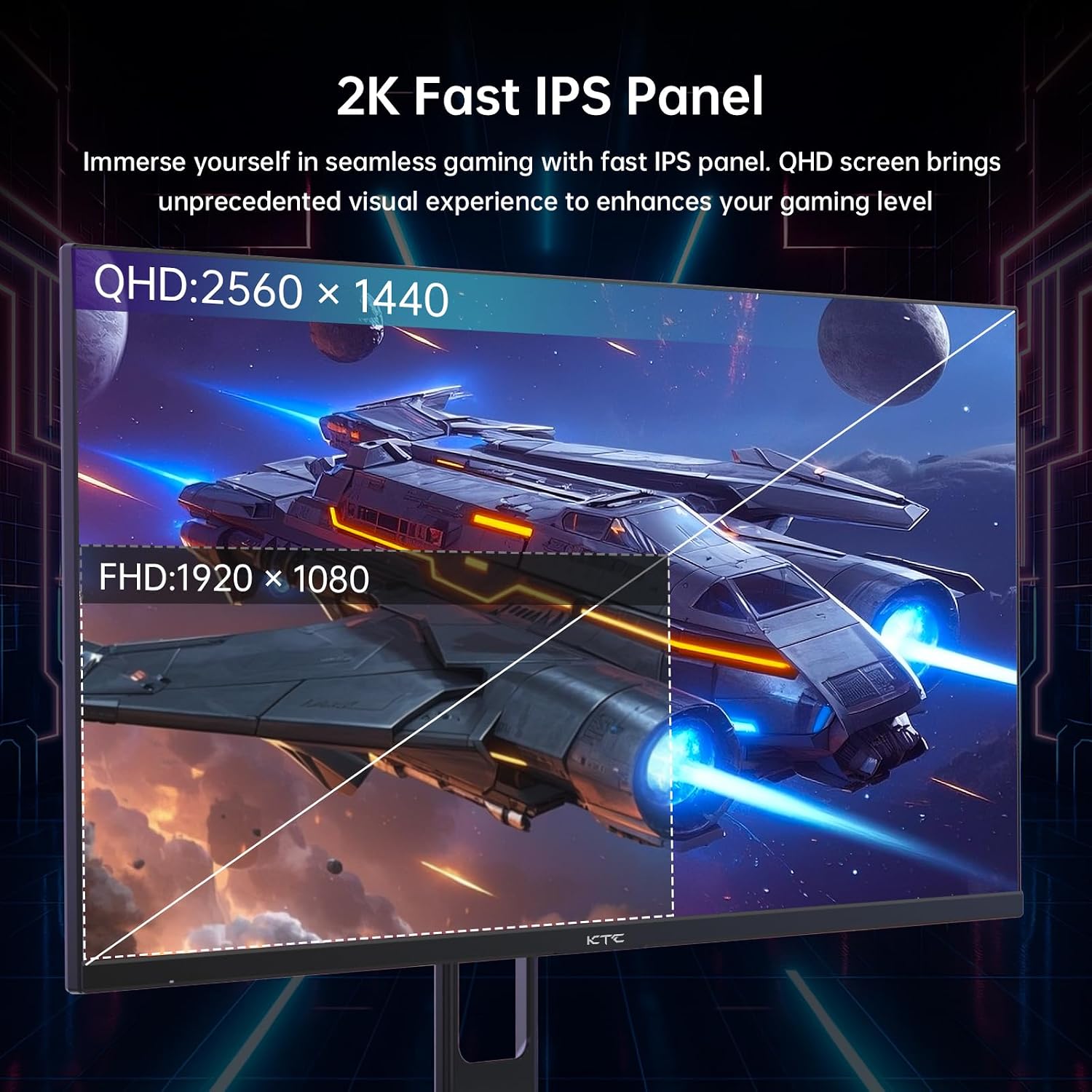 MONITOR KTC GAMING 27 PULGADAS QHD 220HZ H27T22C-3 - 3