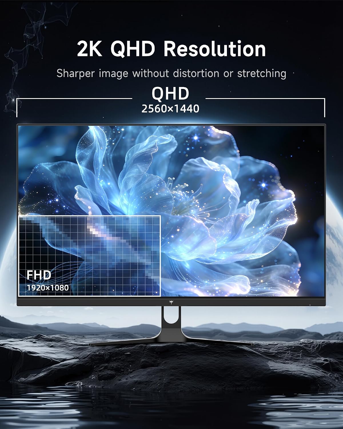 MONITOR DE COMPUTADORA KTC 32 PULGADAS 2K QHD 120HZ IPS BLANCO - 2