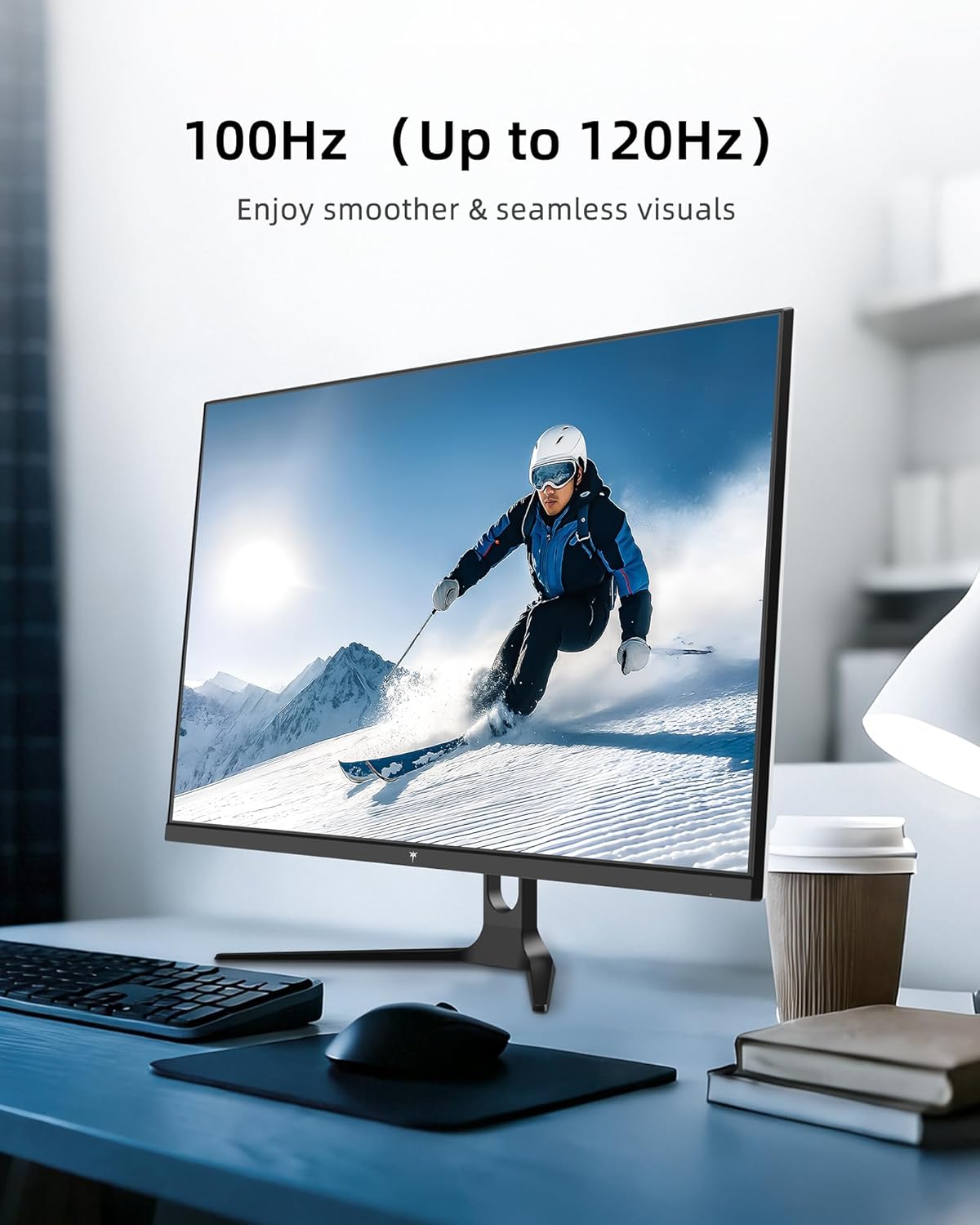 MONITOR DE COMPUTADORA KTC 32 PULGADAS 2K QHD 120HZ IPS BLANCO - 3