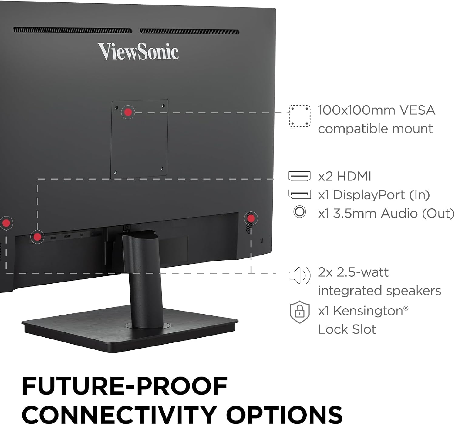 MONITOR VIEWSONIC VS3225-2K 32 PULGADAS QHD 1440P IPS 75HZ - 5