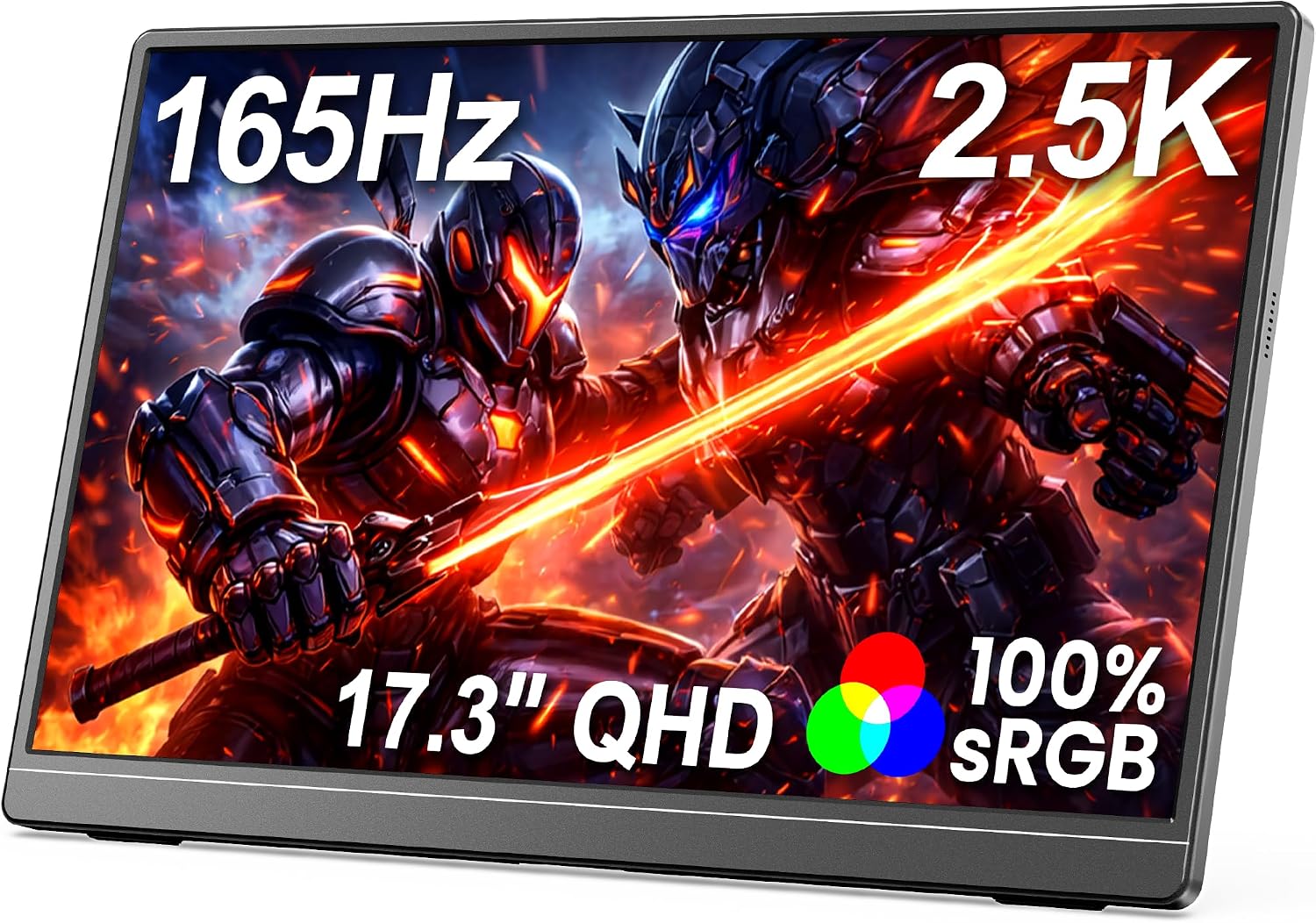 MONITOR GAMING MNN 17.3' QHD 165HZ USB-C HDMI NEGRO OSCURO - 1
