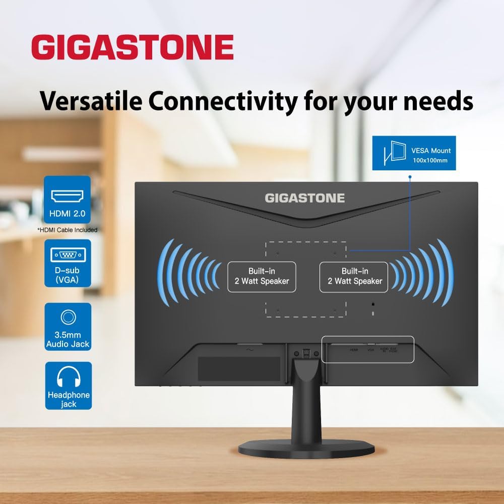 MONITOR GIGASTONE 24 PULGADAS IPS 100HZ FHD 1920X1080 - 5