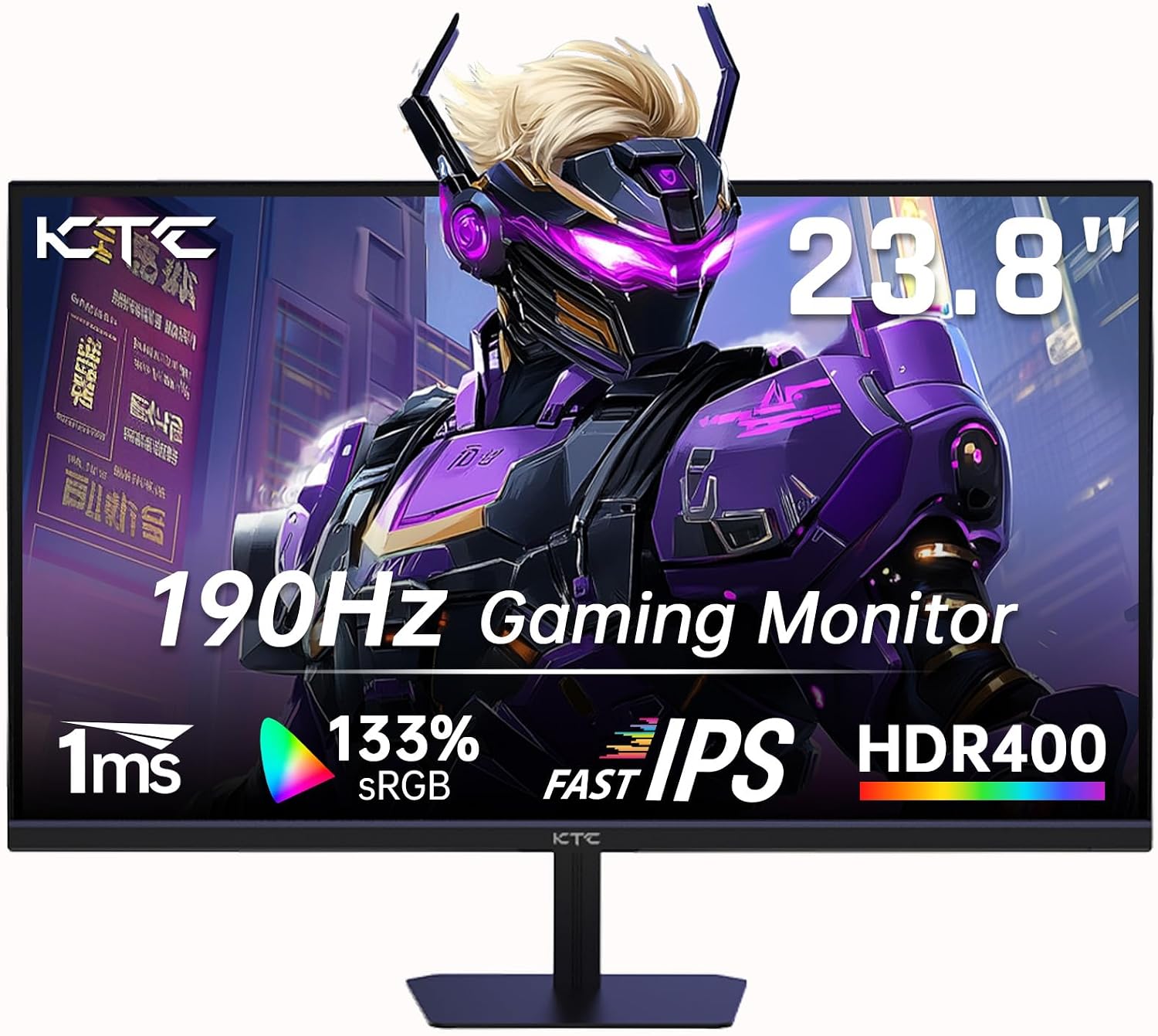 MONITOR KTC GAMING 24 PULGADAS FHD 190HZ FAST IPS FREESYNC H24F8 - 1