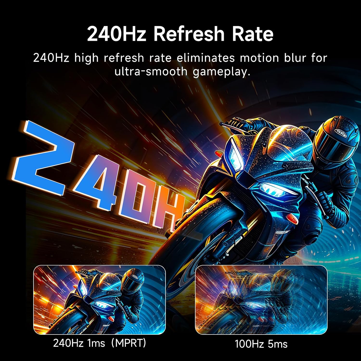 MONITOR KTC GAMING 24.5 PULGADAS 240HZ FHD H25T7-A NEGRO - 2