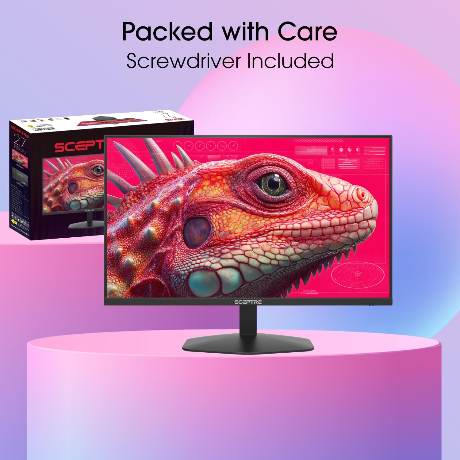 MONITOR SCEPTRE 27 PULGADAS FULL HD 180HZ HDMI X2 DISPLAYPORT X2 NEGRO - 2