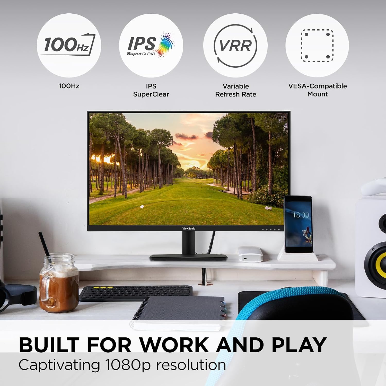 MONITOR VIEWSONIC VS2747-H 27 PULGADAS FULL HD IPS 100HZ - 2