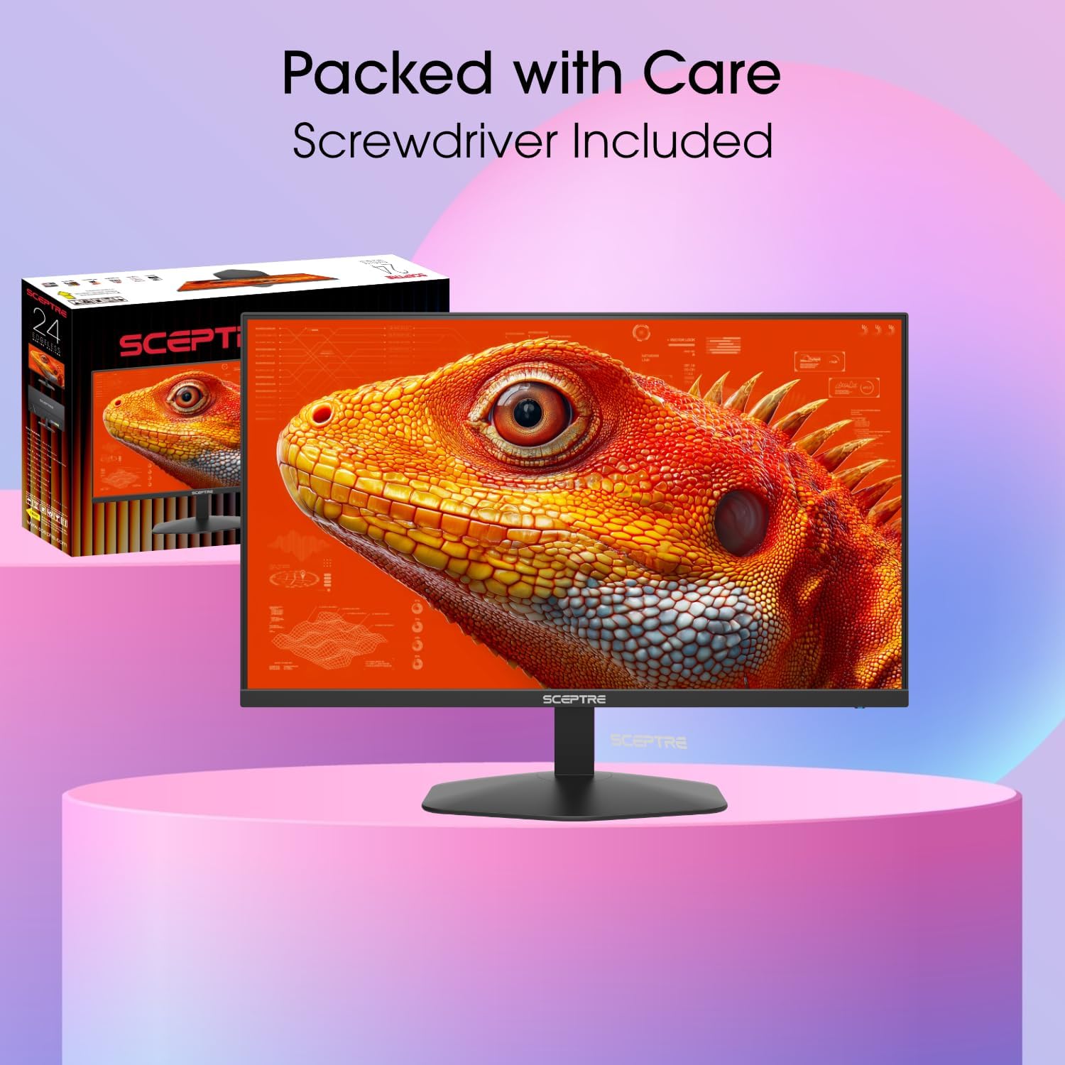 MONITOR SCEPTRE 24 PULGADAS FULL HD 165HZ HDMI X2 DISPLAYPORT X2 NEGRO - 2