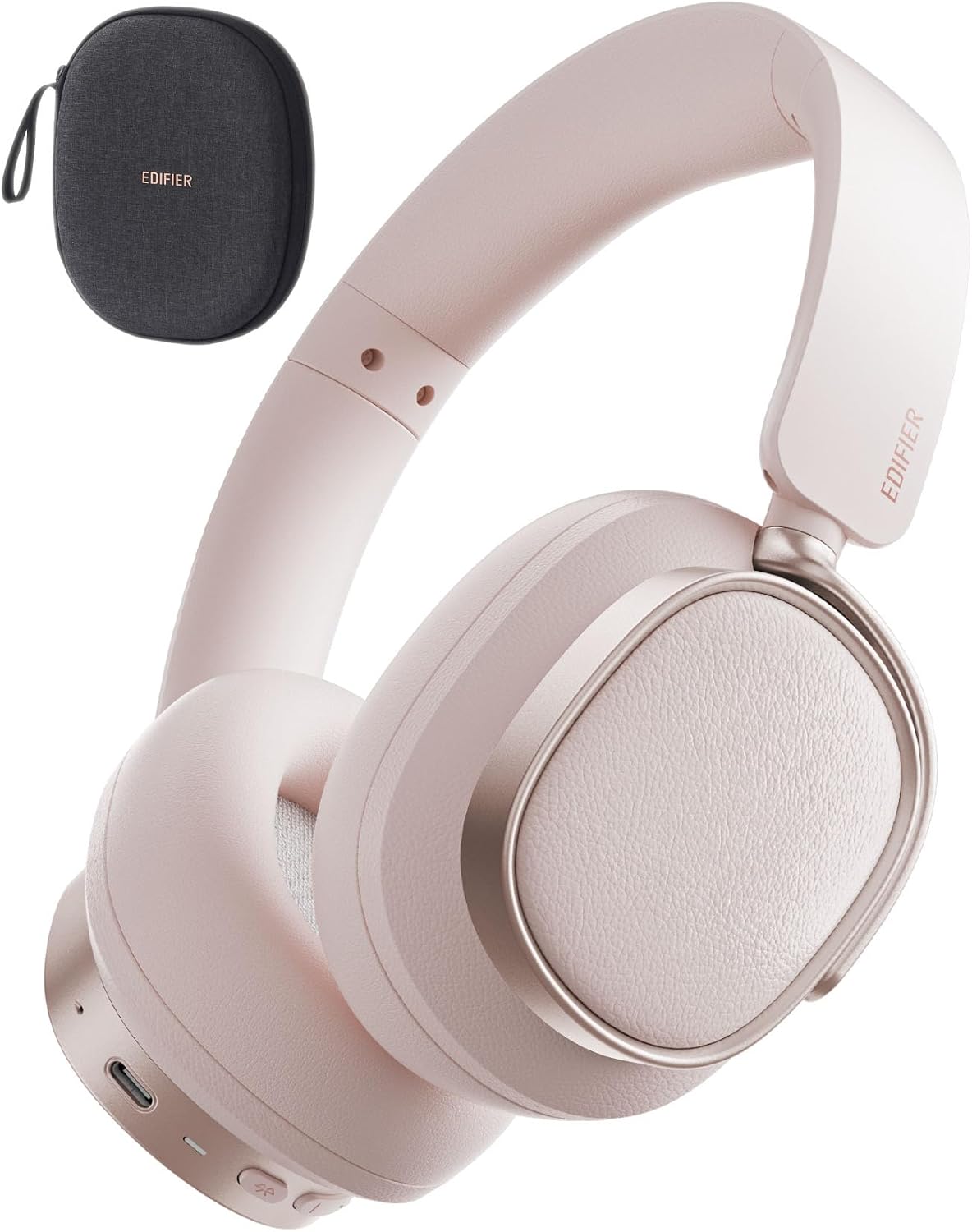 AUDÍFONOS OVER-EAR EDIFIER ES850NB CON CANCELACIÓN ACTIVA DE RUIDO ROSA - 1