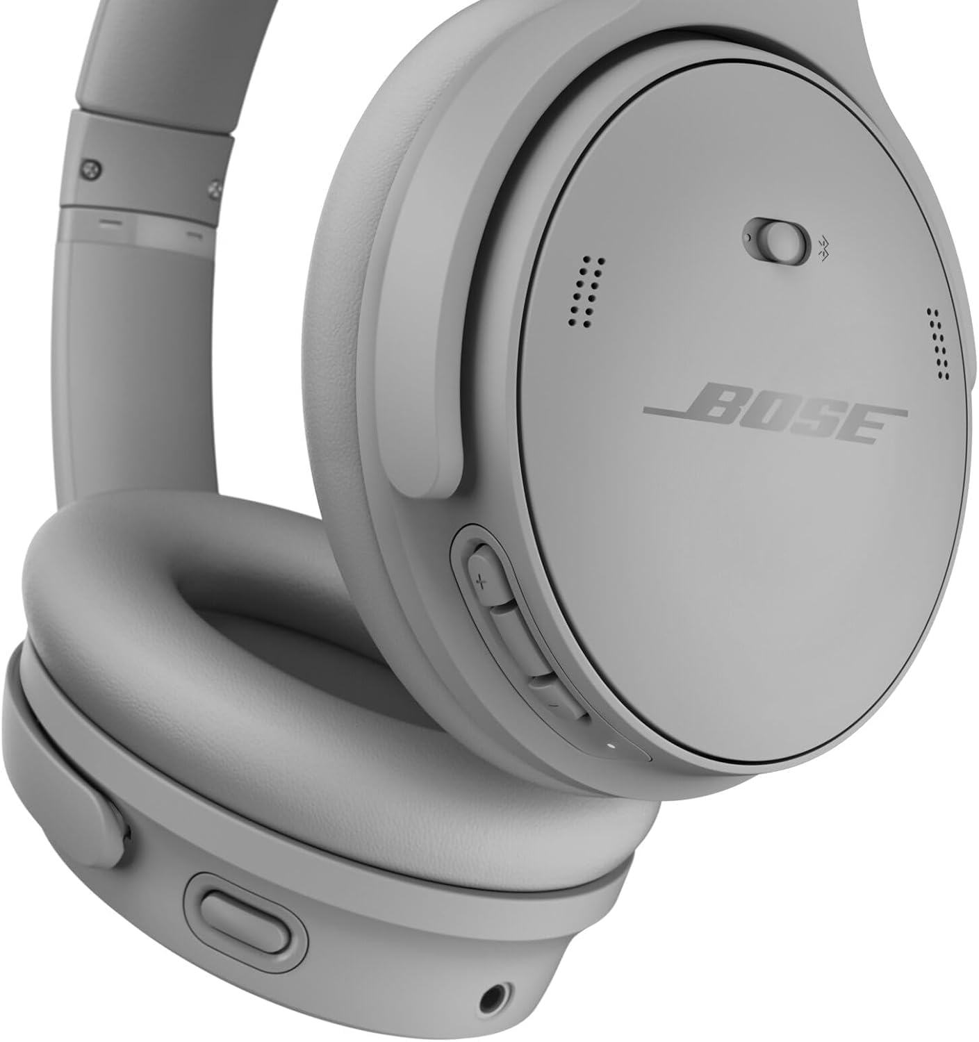 AUDÍFONOS BOSE QUIETCOMFORT WIRELESS BLUETOOTH OVER-EAR CON CANCELACIÓN DE RUIDO Y MICRÓFONO 24H BATERÍA GRIS LUNA - 2