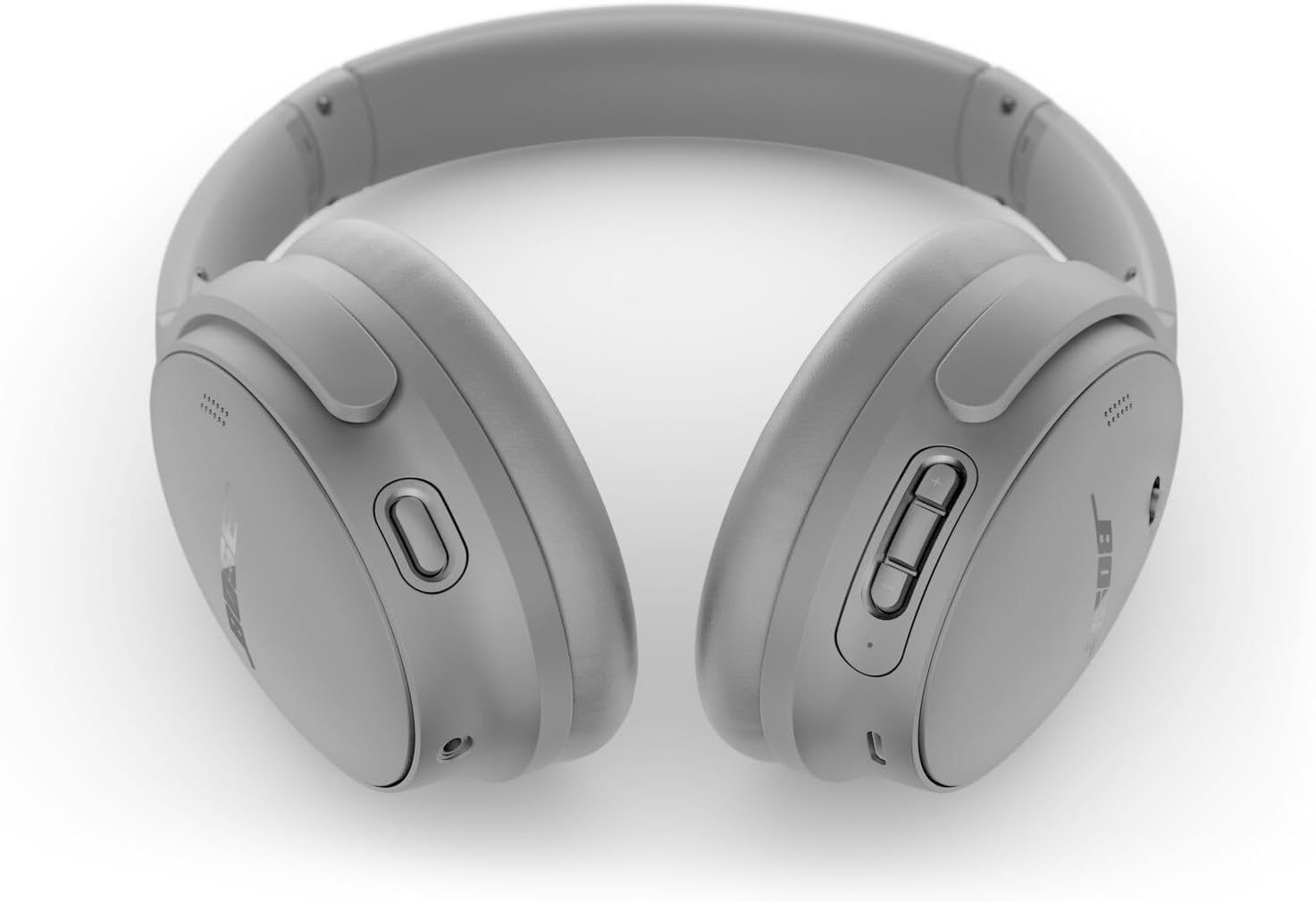 AUDÍFONOS BOSE QUIETCOMFORT WIRELESS BLUETOOTH OVER-EAR CON CANCELACIÓN DE RUIDO Y MICRÓFONO 24H BATERÍA GRIS LUNA - 3