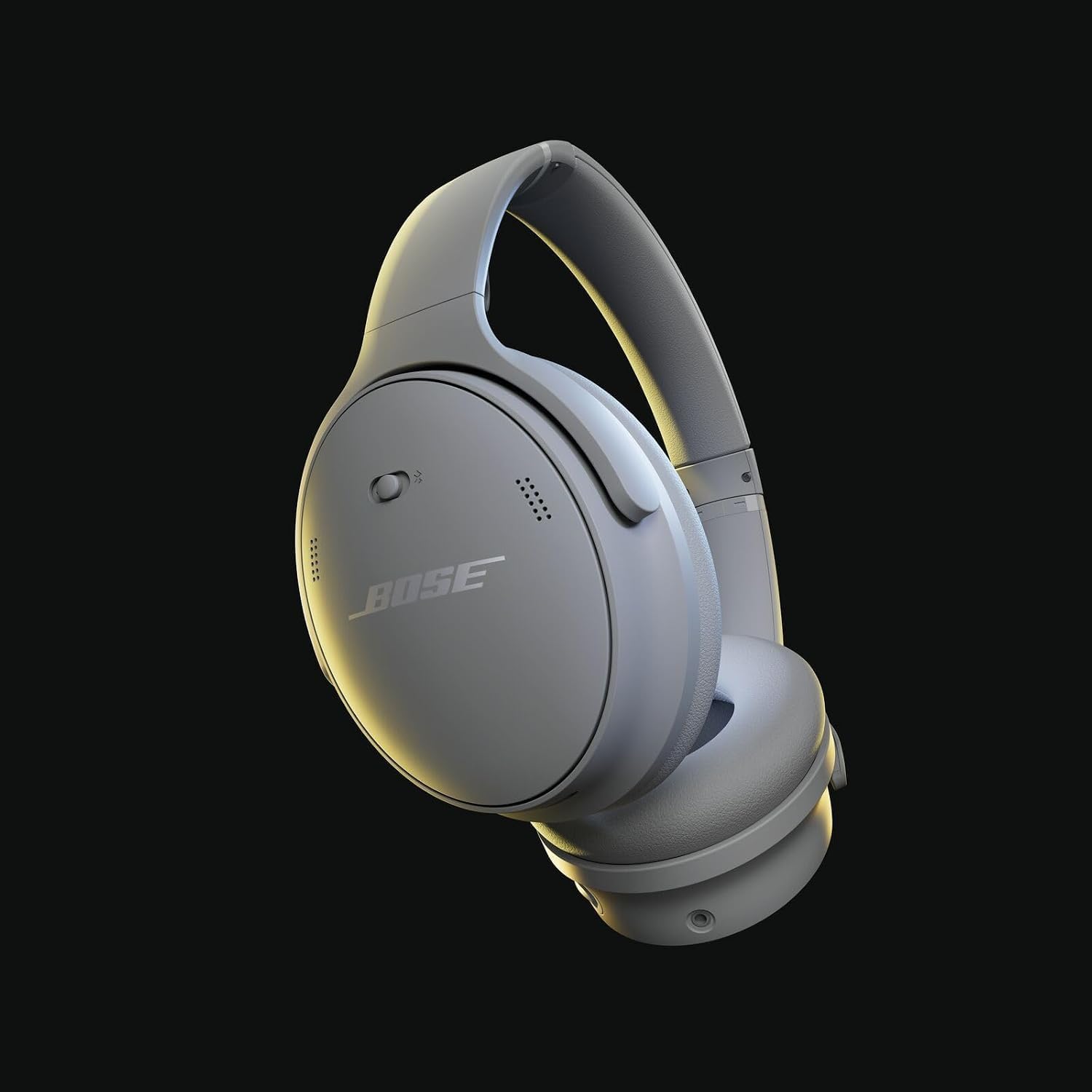 AUDÍFONOS BOSE QUIETCOMFORT WIRELESS BLUETOOTH OVER-EAR CON CANCELACIÓN DE RUIDO Y MICRÓFONO 24H BATERÍA GRIS LUNA - 4