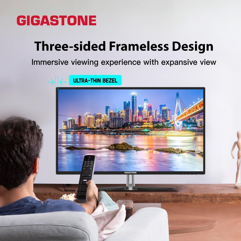 MONITOR GIGASTONE 32 PULGADAS IPS FULL HD 75HZ 1920X1080 HDMI VGA - 3
