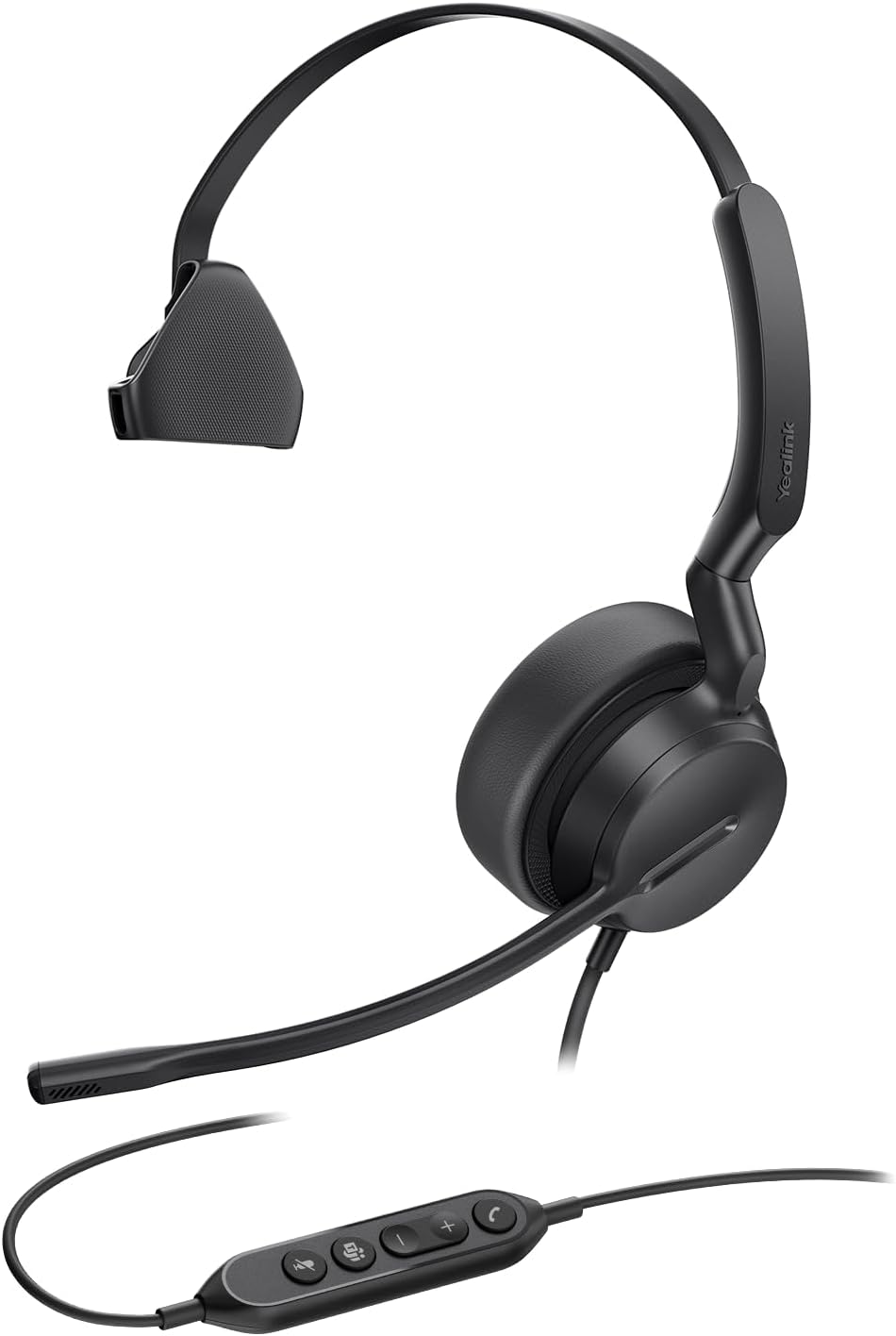 HEADSET CON CABLE YEALINK UH42 USB-C/A CON MICRÓFONO CON CANCELACIÓN DE RUIDO Y CONTROLES EN LÍNEA - 1