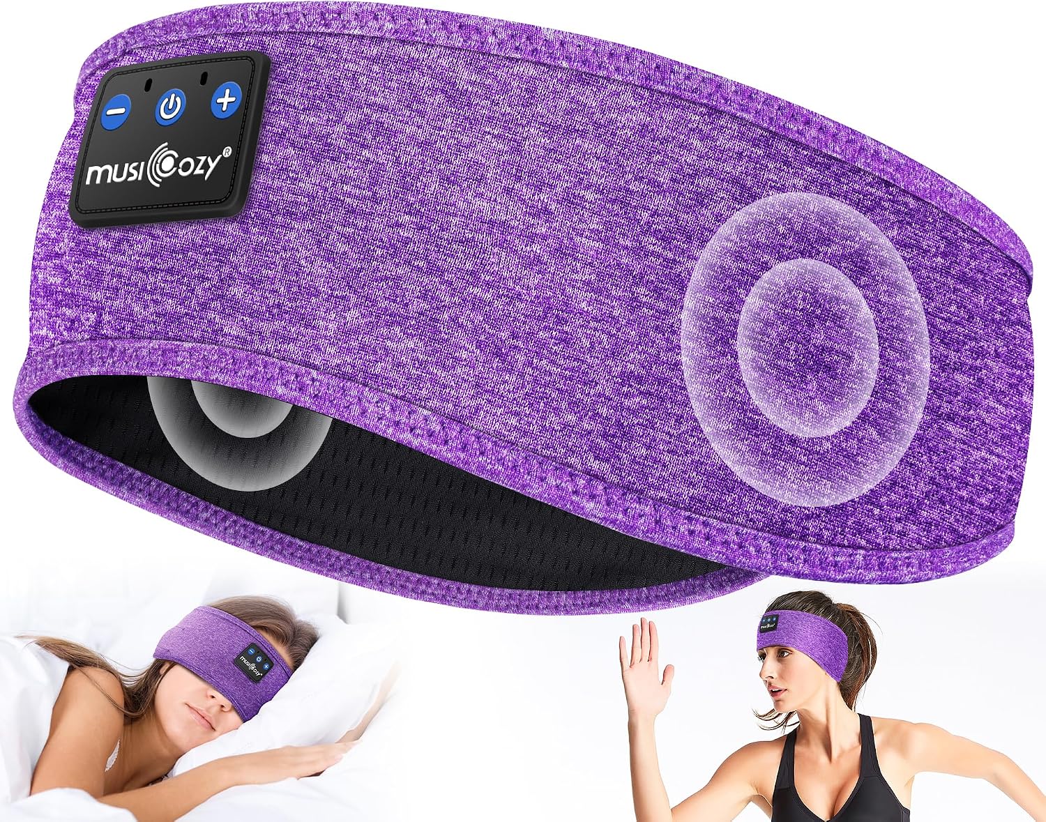 AUDÍFONOS BLUETOOTH MUSICOZY 5.4 BANDA DEPORTIVA INALÁMBRICA - 1