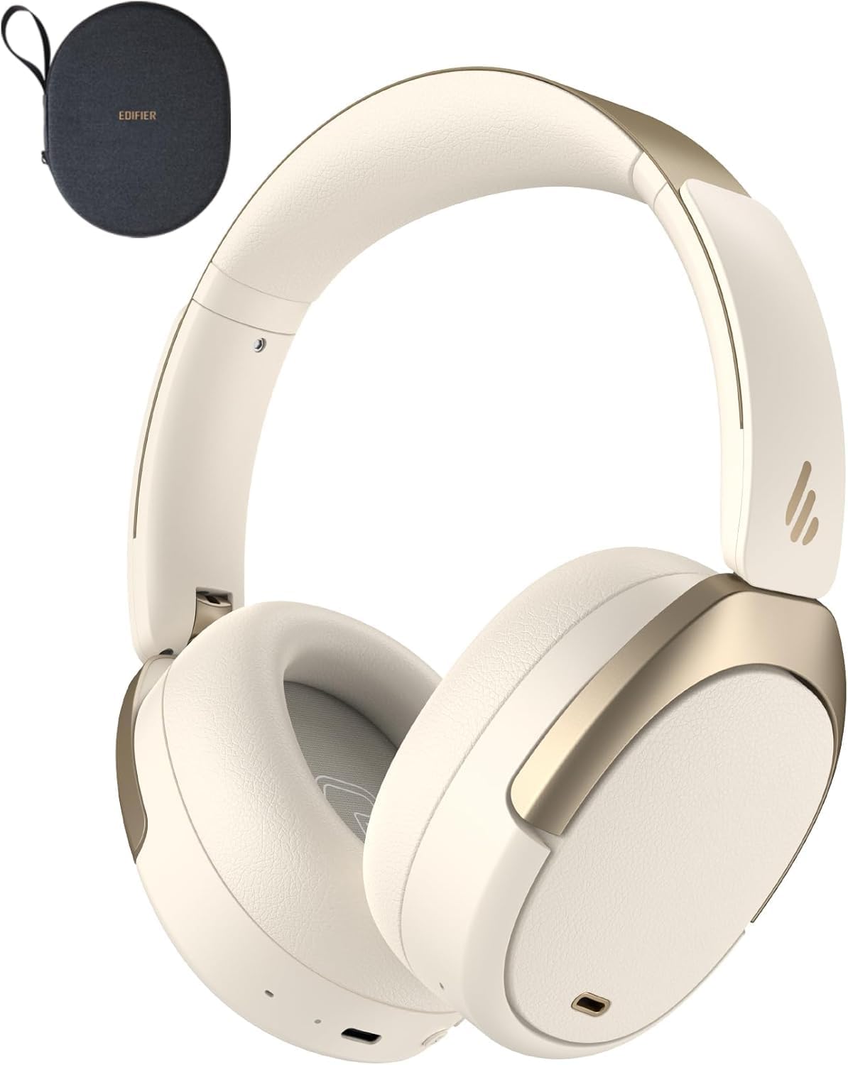 AUDÍFONOS EDIFIER WH950NB GEN 2 CON CANCELACIÓN ACTIVA DE RUIDO 8 NIVELES IVORY - 1