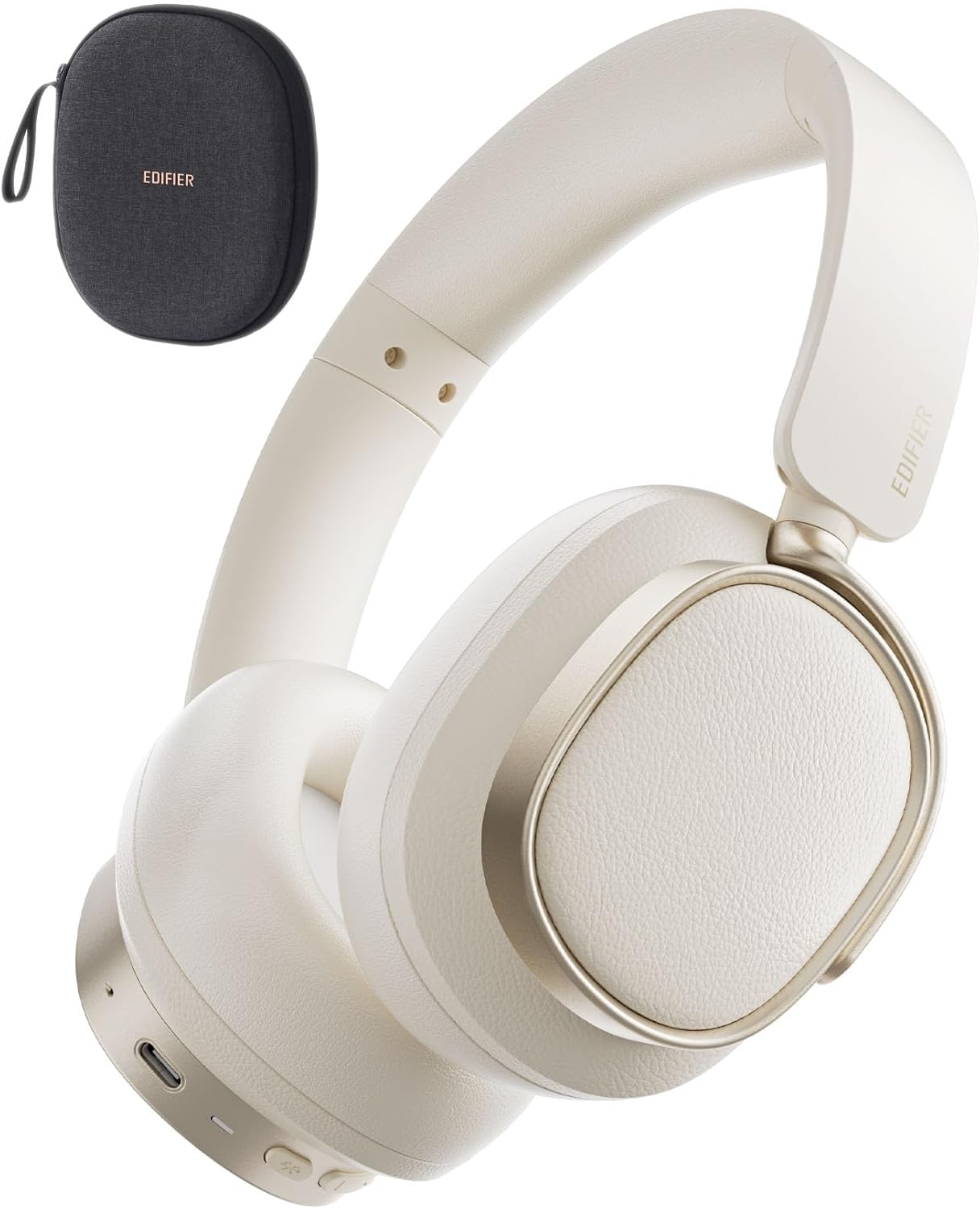 AUDÍFONOS OVER-EAR EDIFIER ES850NB IVORY CON CANCELACIÓN ACTIVA DE RUIDO - 1