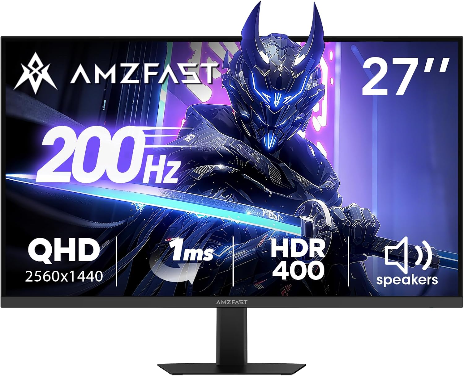 MONITOR DE GAMING AMZFAST 27 PULGADAS WQHD 200HZ FAST IPS AMZG27F5Q - 1