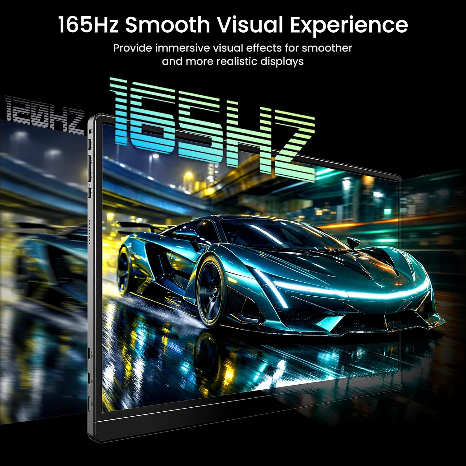 MONITOR VILVA GAMING 17.3' QHD 165HZ USB-C HDMI - 4