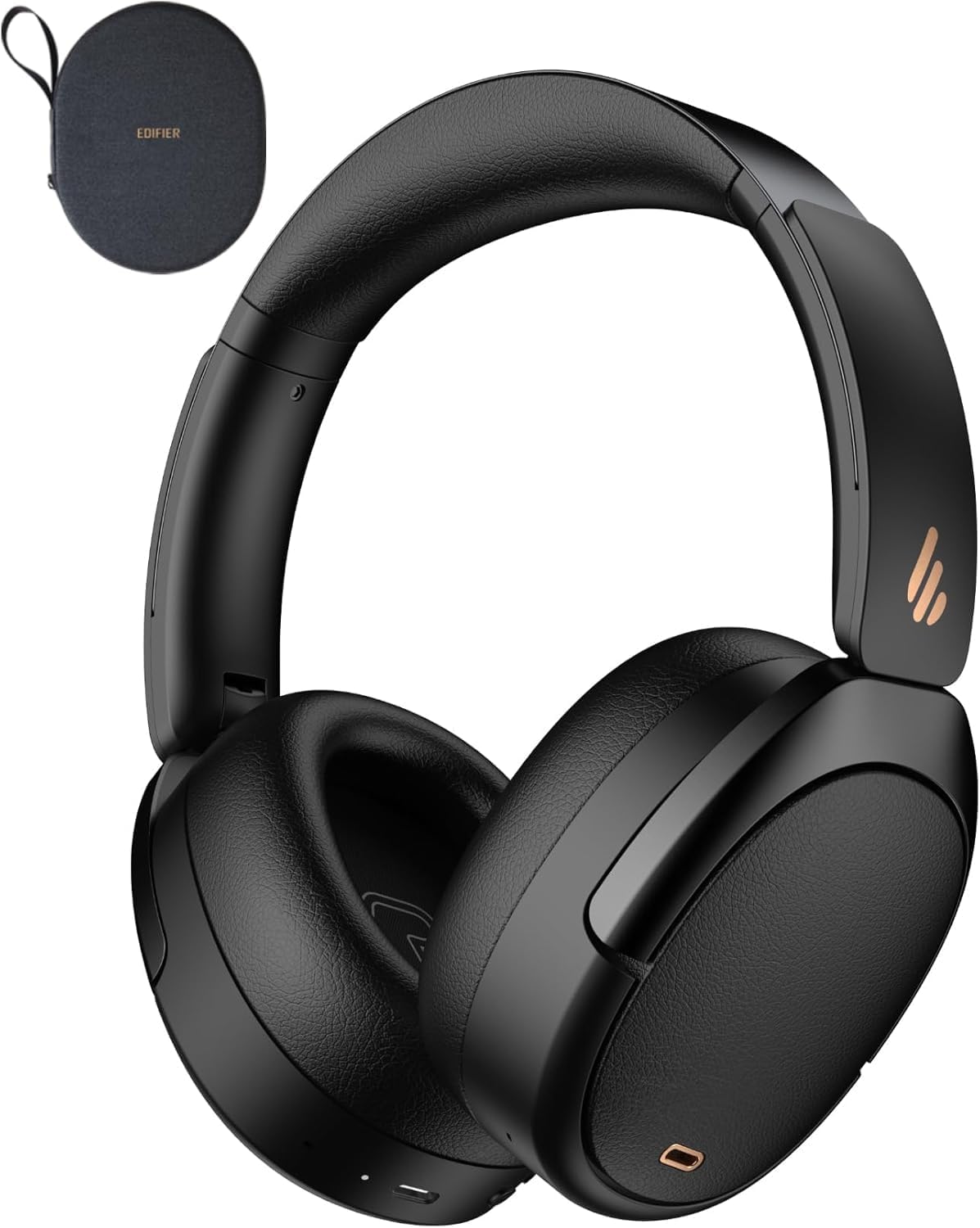 AUDÍFONOS EDIFIER WH950NB GEN 2 CON CANCELACIÓN ACTIVA DE RUIDO 8 NIVELES NEGRO - 1