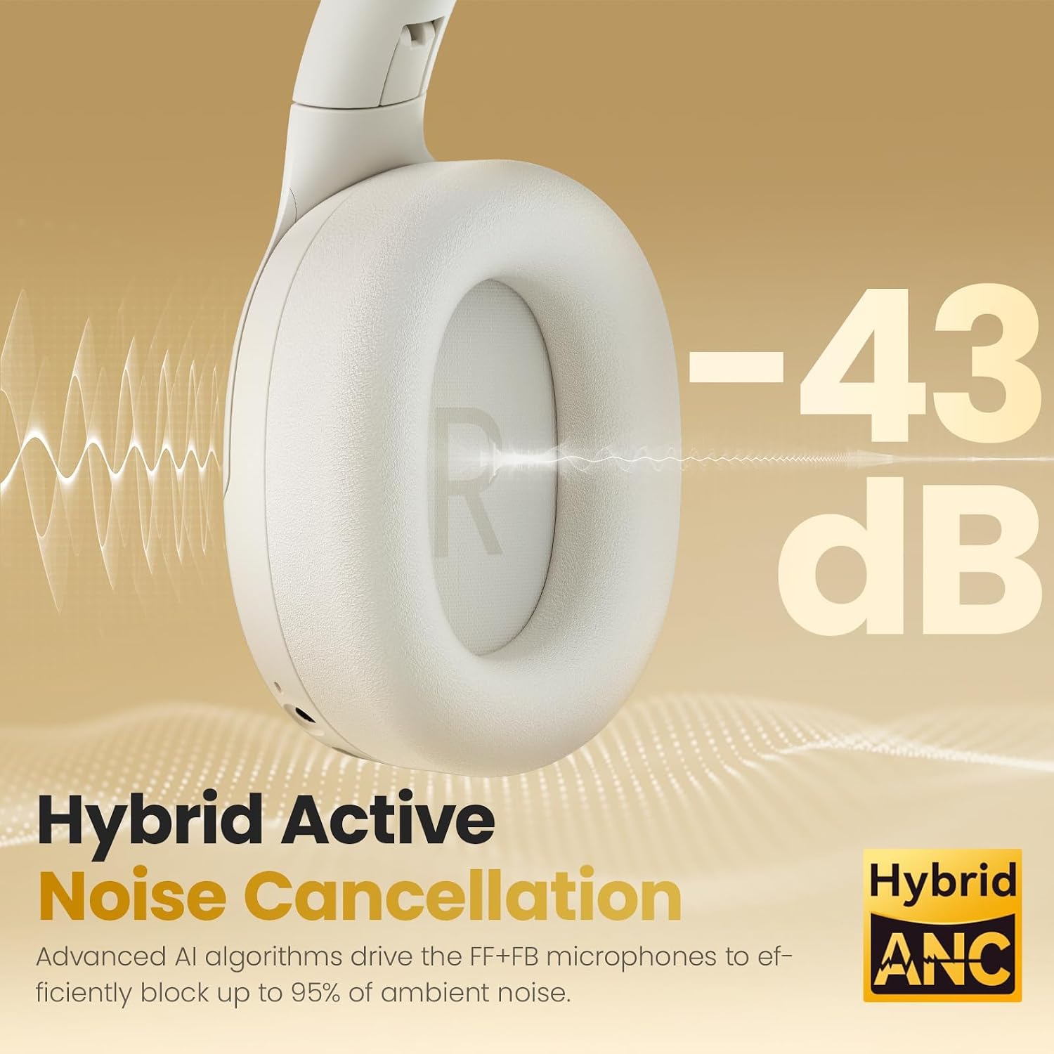 AUDÍFONOS INALÁMBRICOS HAYLOU S30 PRO ANC BLUETOOTH 5.4 NEGRO - 2